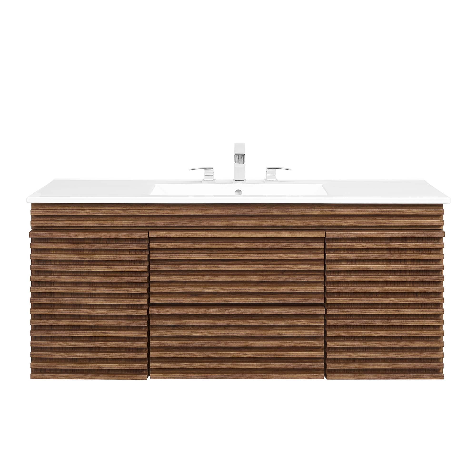 Render 48" Wall-Mount Bathroom Vanity