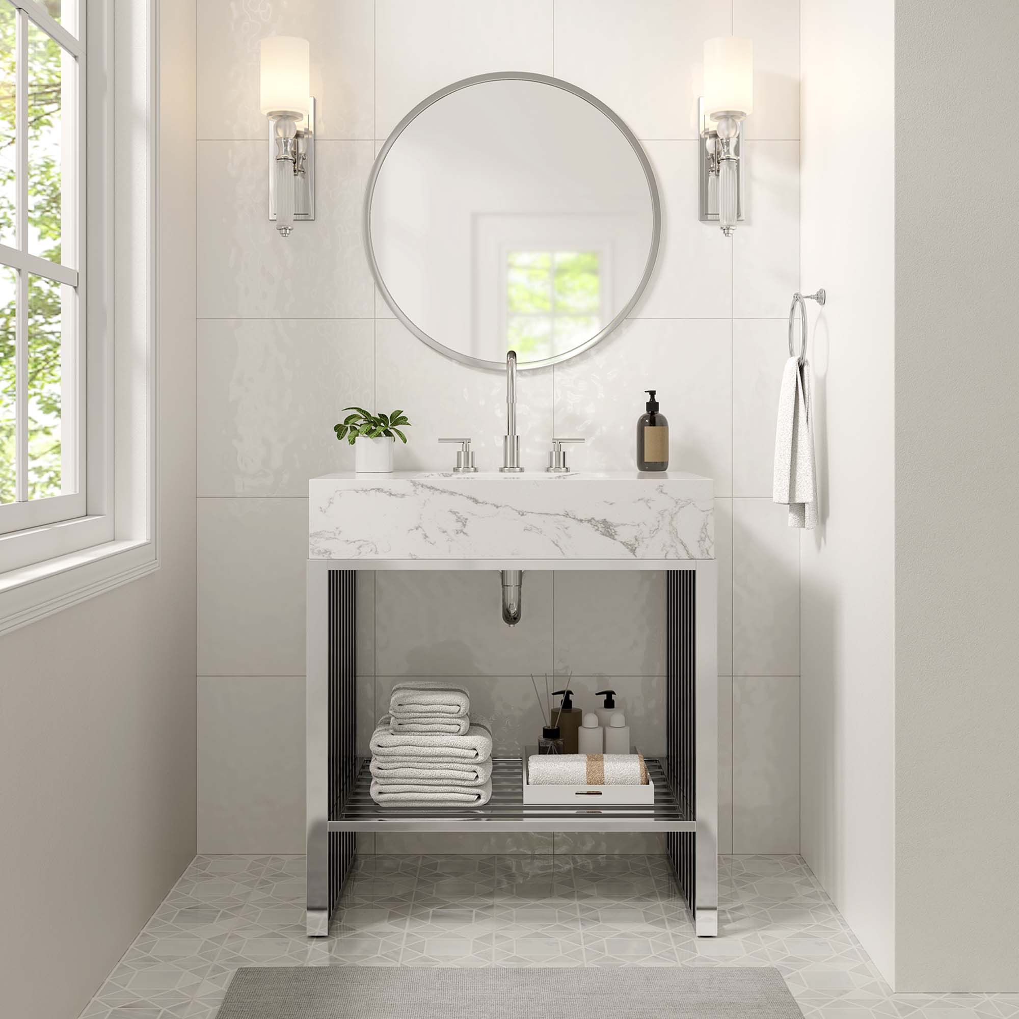 Gridiron 30" Bathroom Vanity