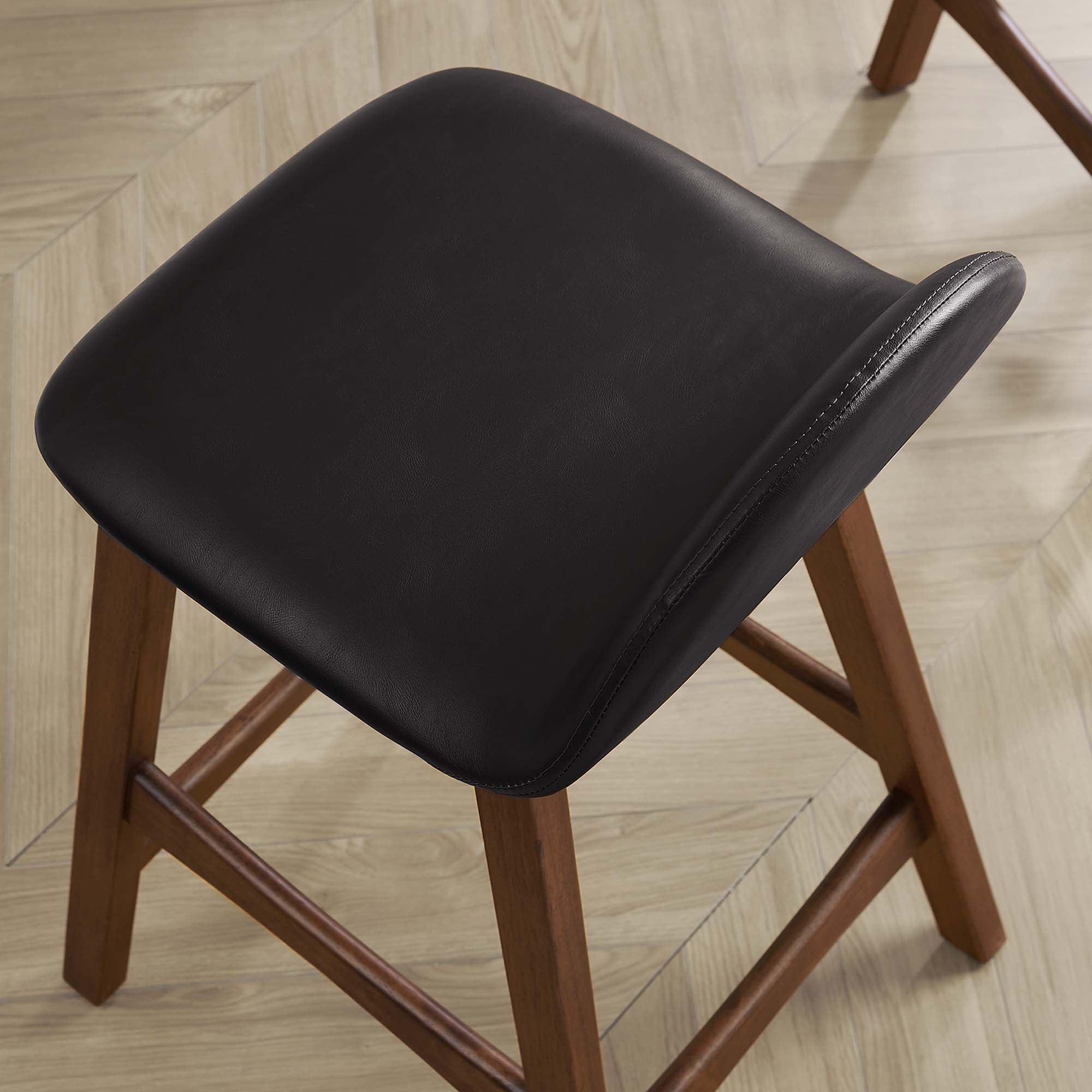 Juno Wood Counter Stool Set of 2