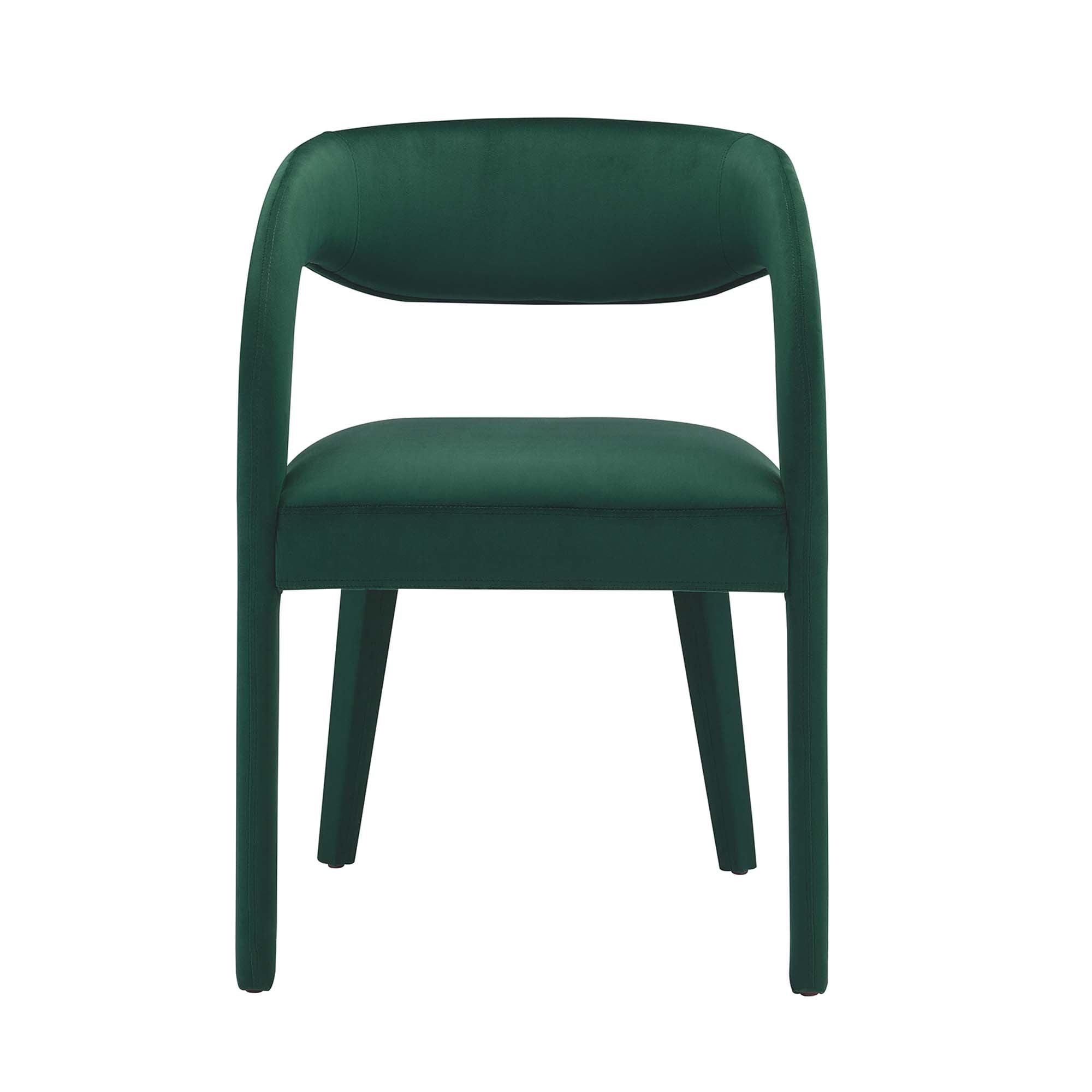 Pinnacle Performance Velvet Dining Chair Set of 2