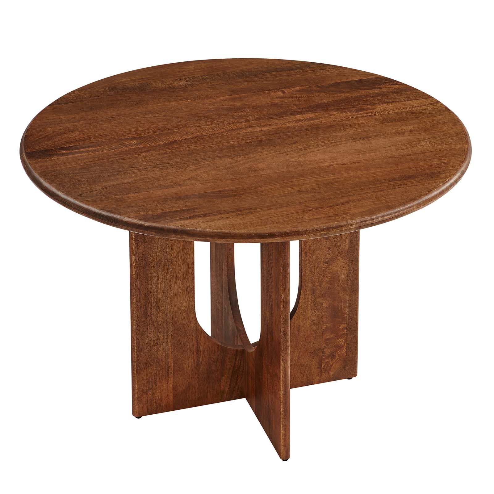 Rivian Round 48" Wood Dining Table-Dining Table-Modway-Wall2Wall Furnishings