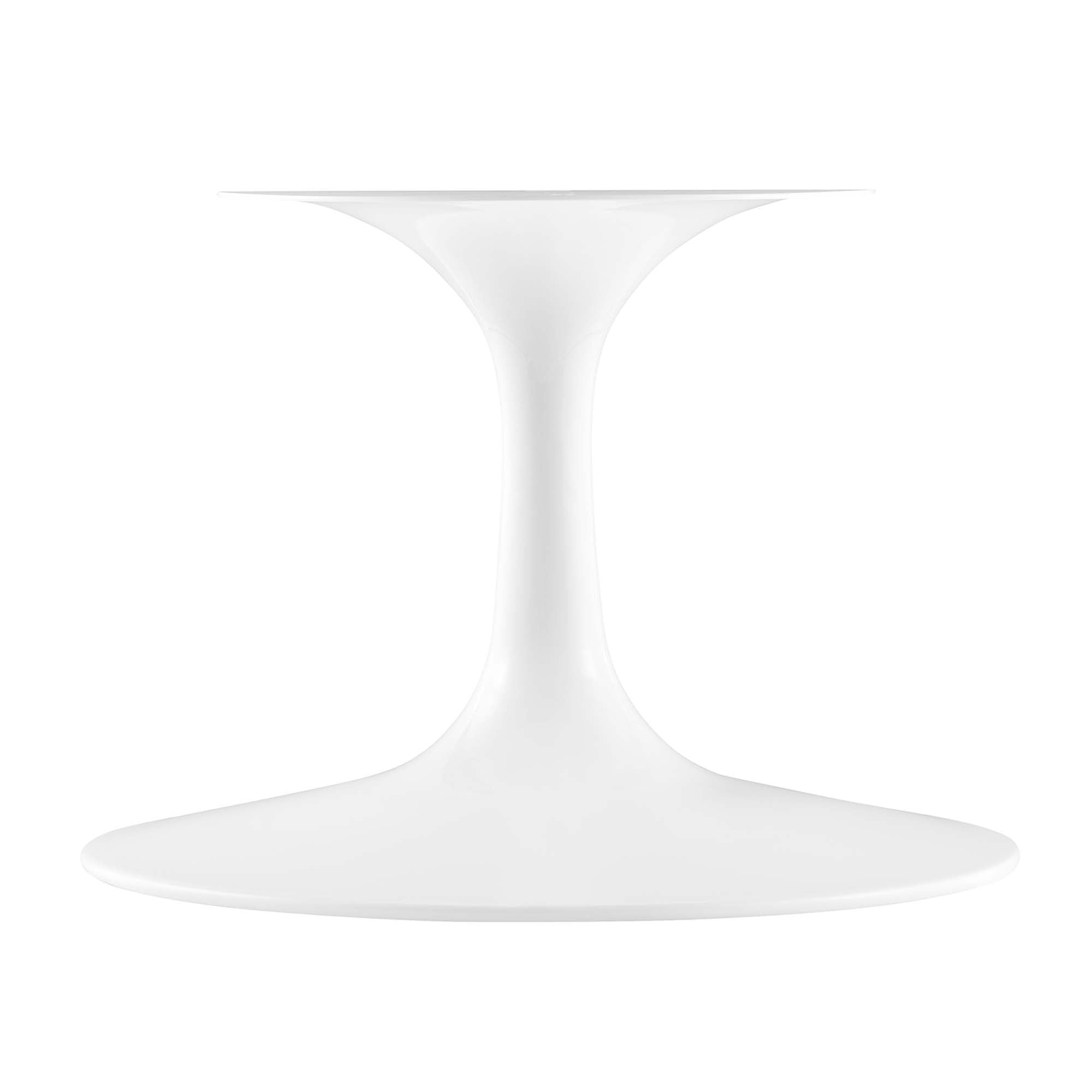Lippa 36" Round Faux Travertine Coffee Table