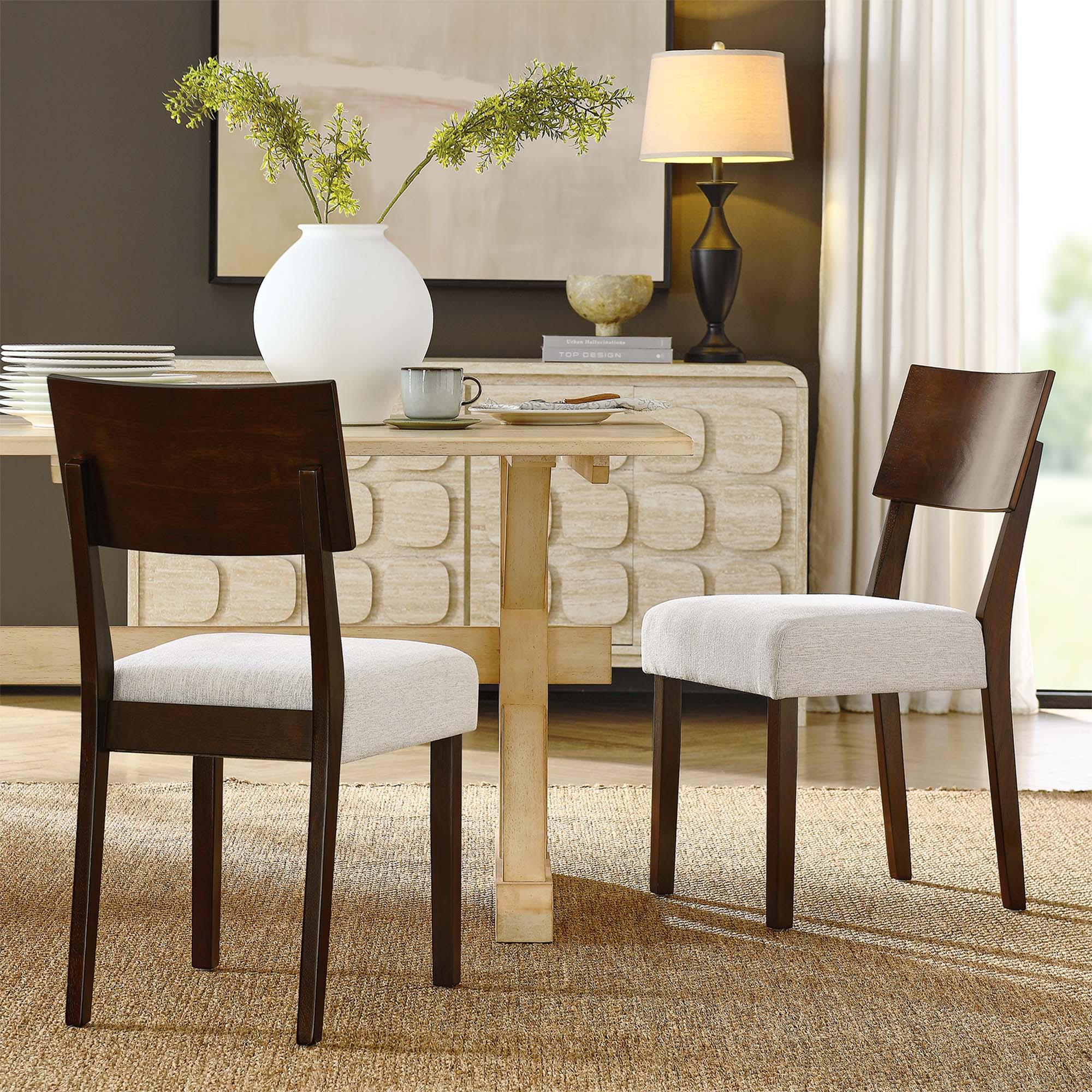 Pax Wood Dining Side Chairs Set of 2