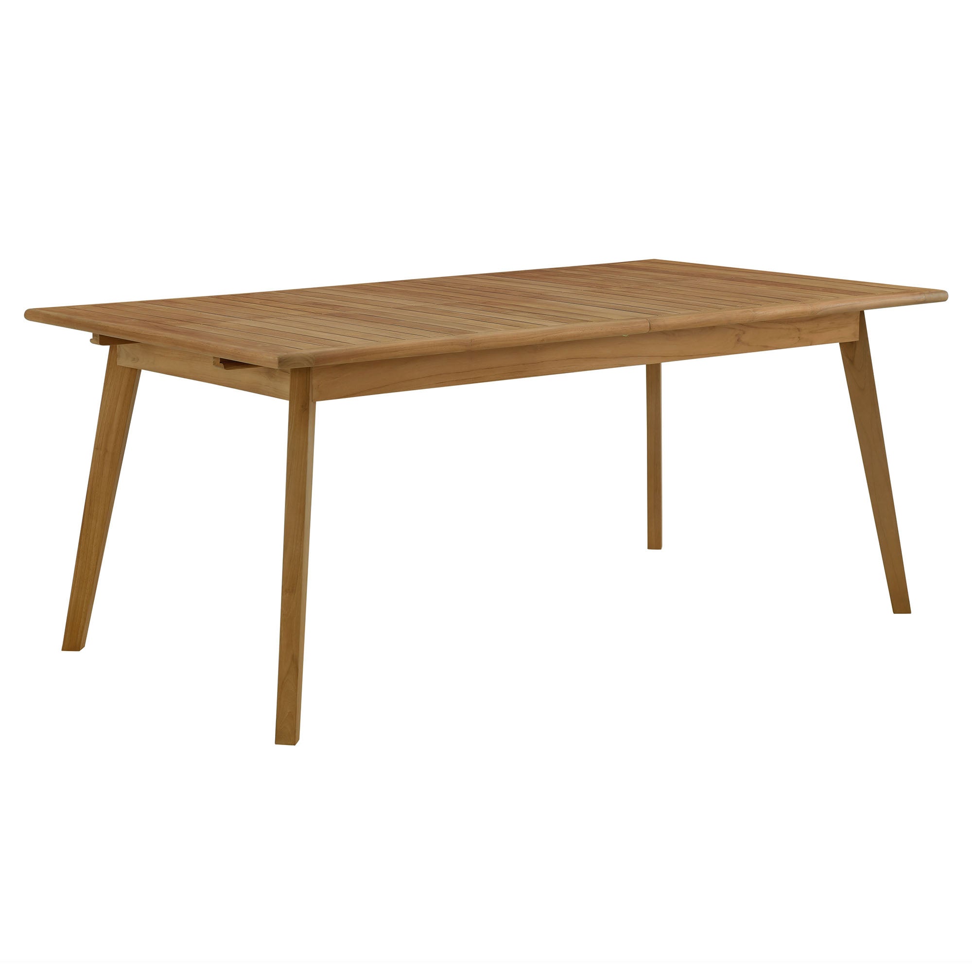 Vienna Outdoor Patio Teak Wood Extendable Dining Table