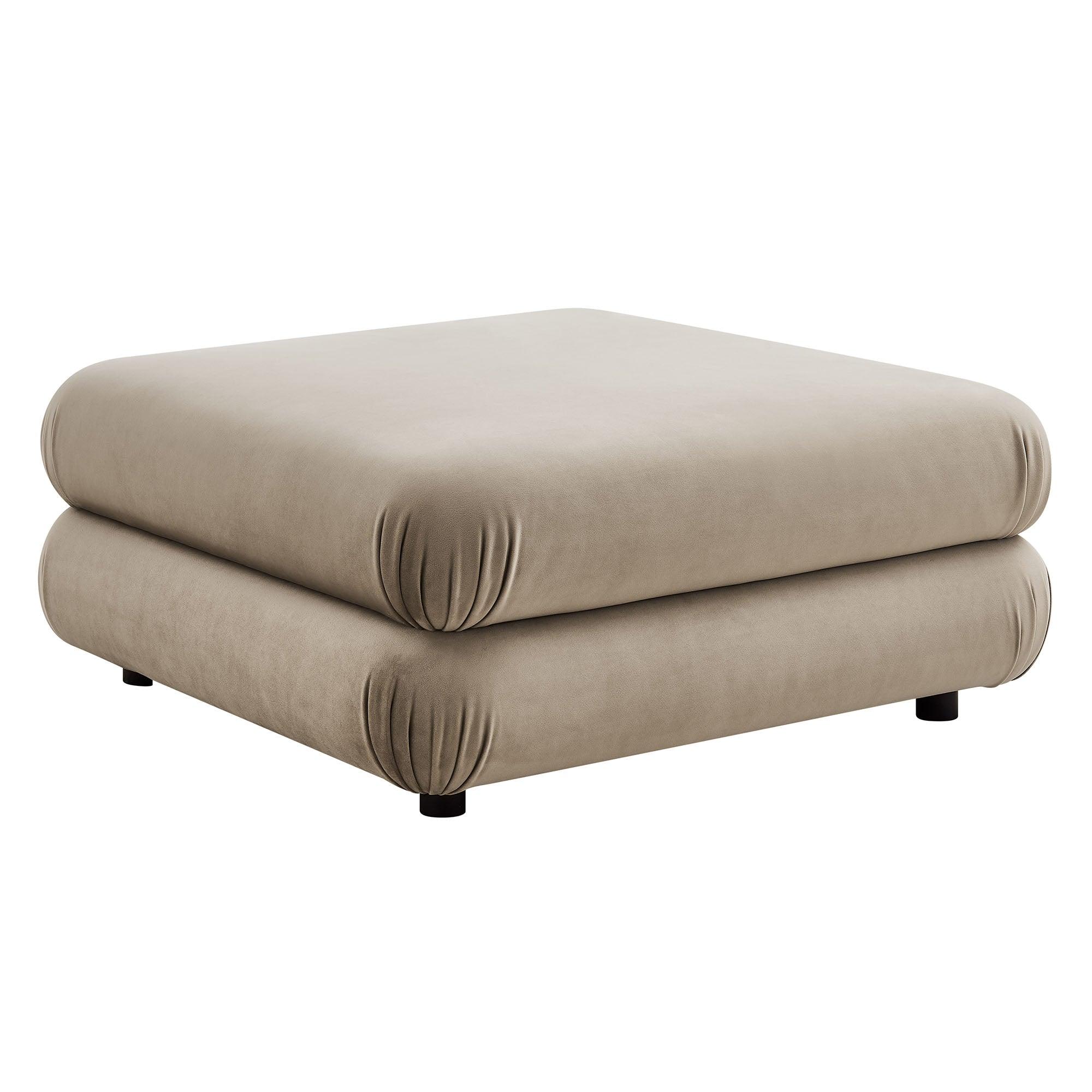 Jubilee 4-Piece Modular Performance Velvet Sectional Sofa