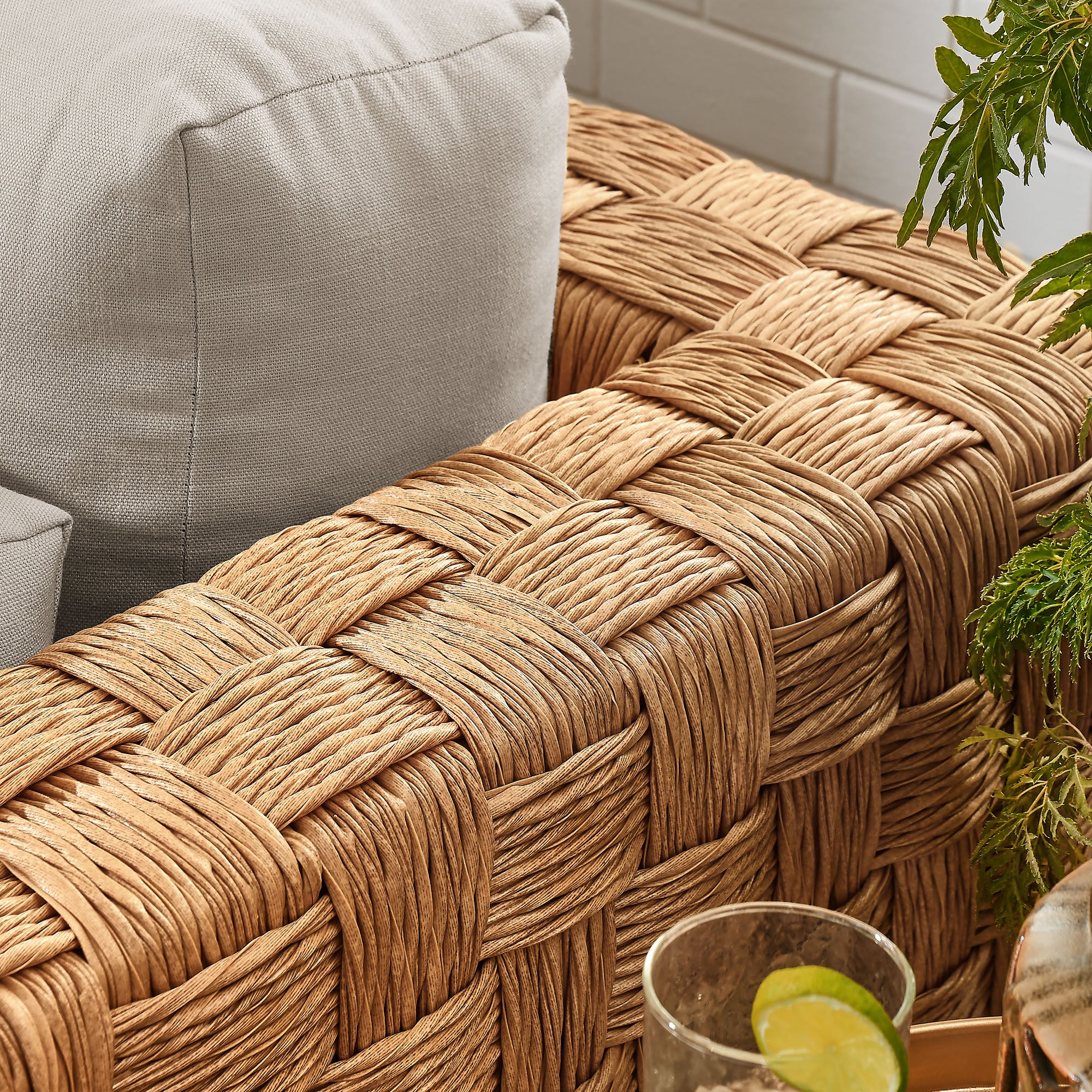 Thames Outdoor Patio Wicker Outdoor Patio Rattan Armchair