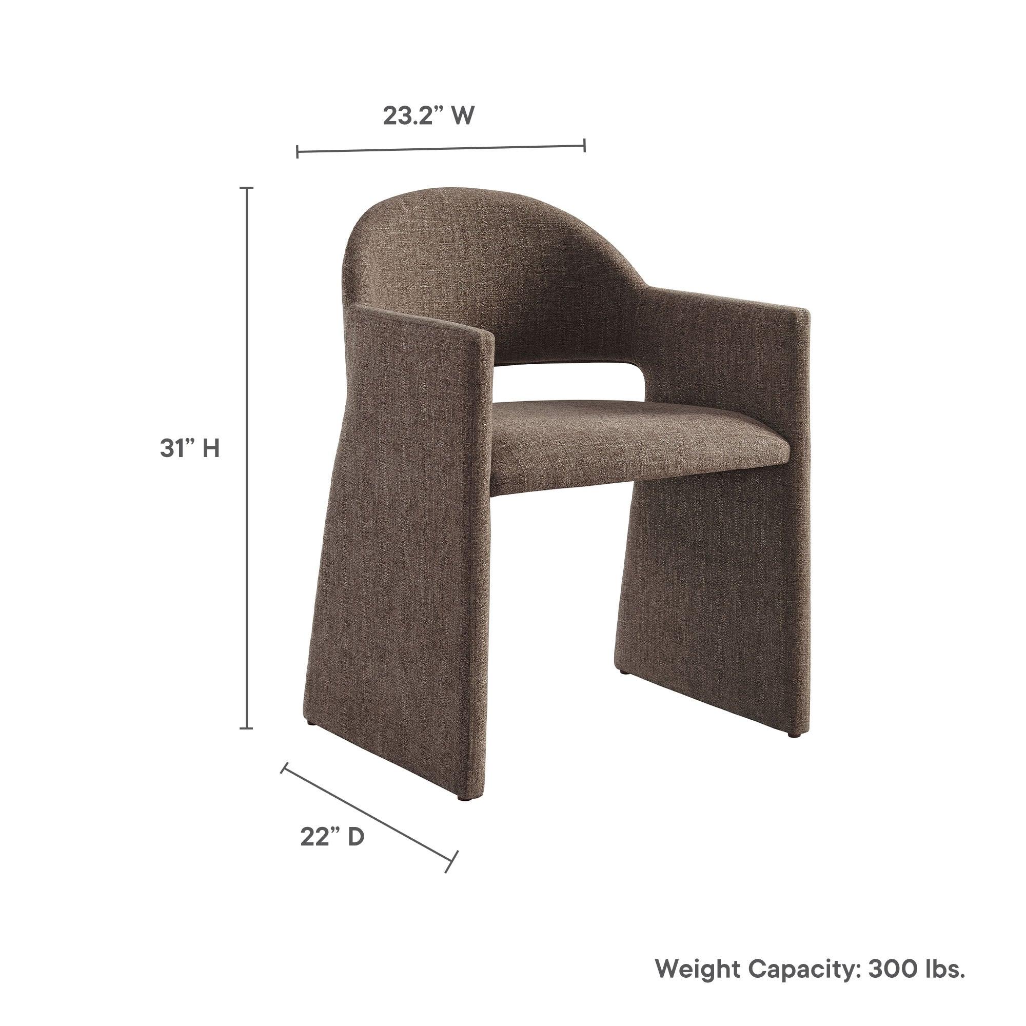 Talia Upholstered Fabric Dining Armchair