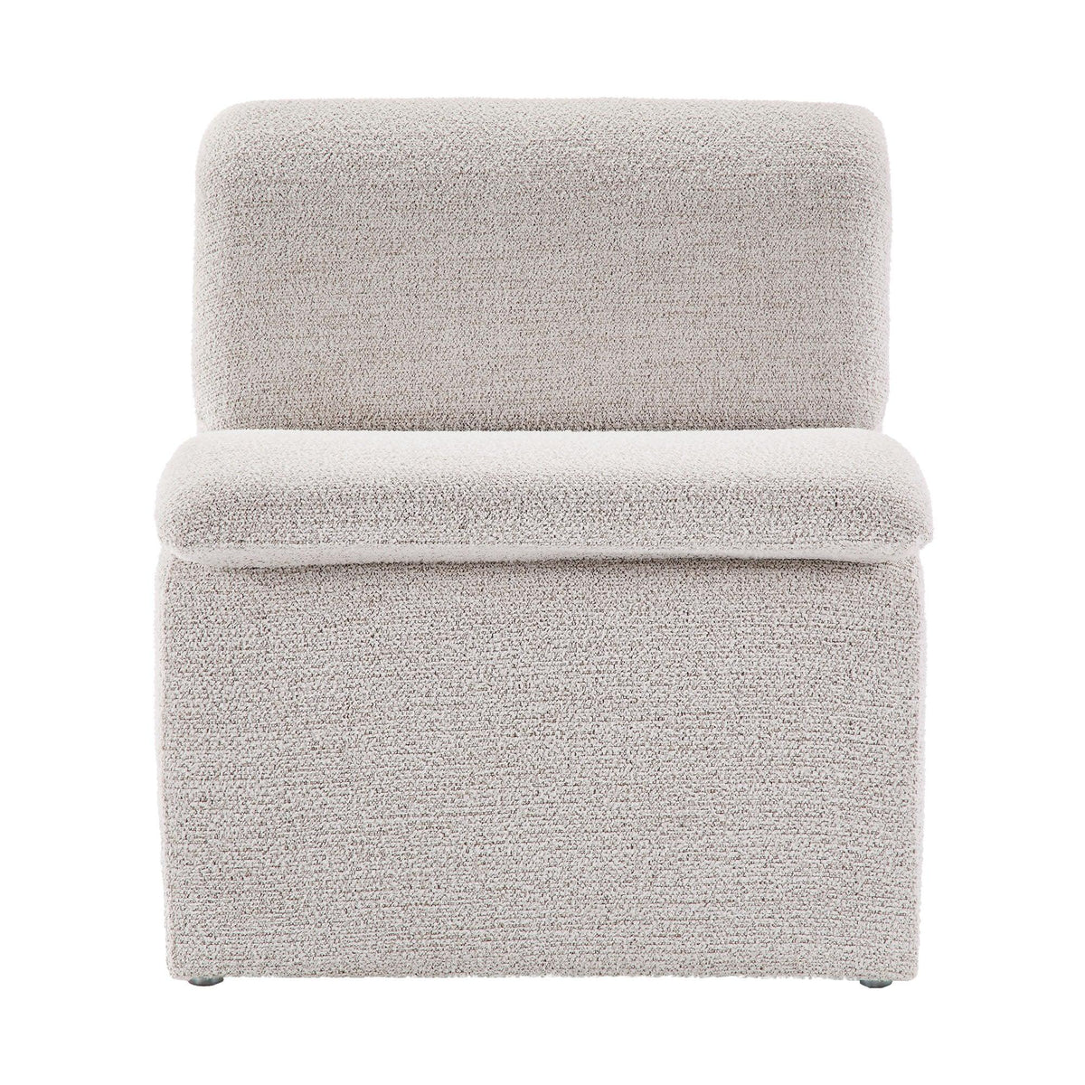 Dune Boucle Upholstered Armless Accent Chair