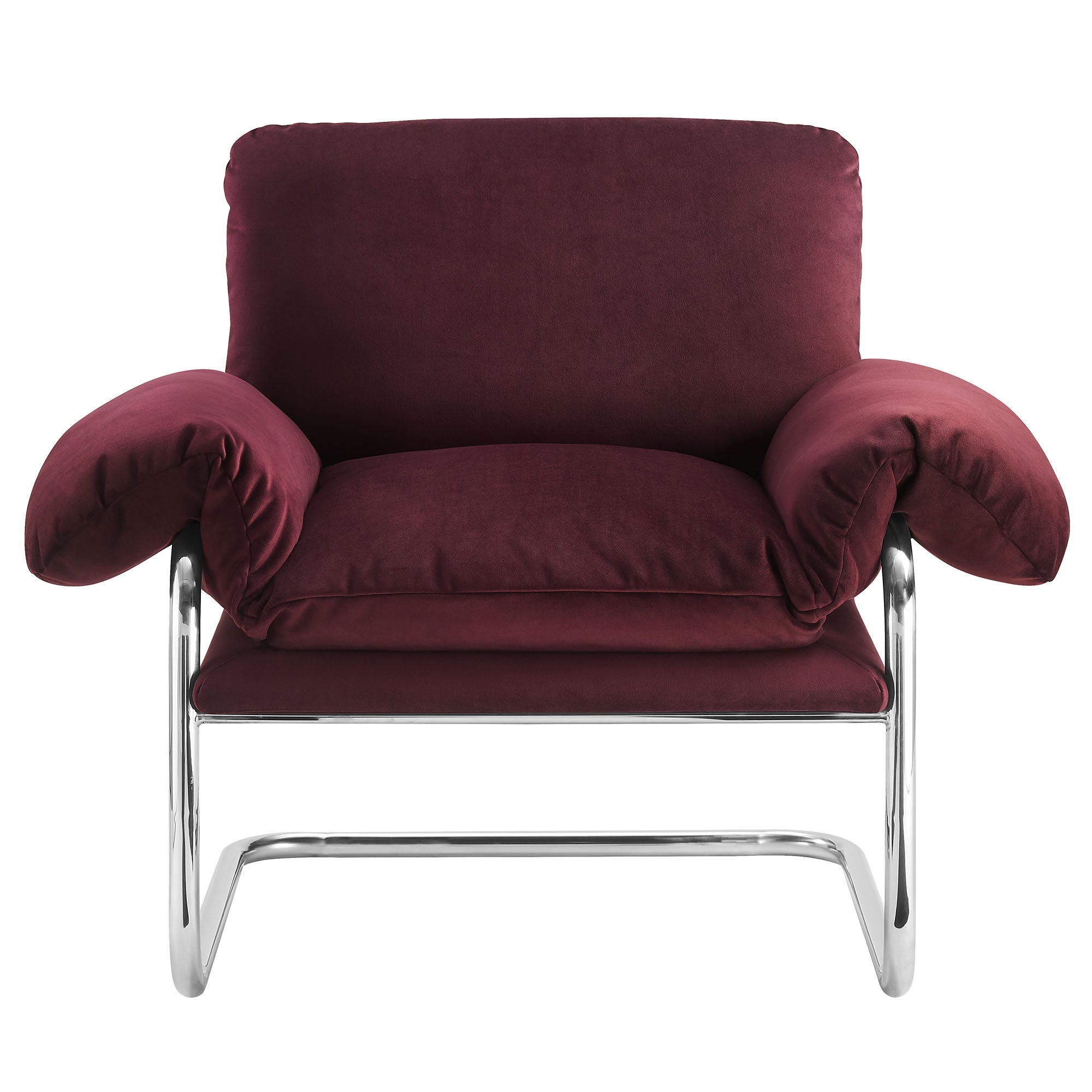 Ansel Performance Velvet Accent Chair