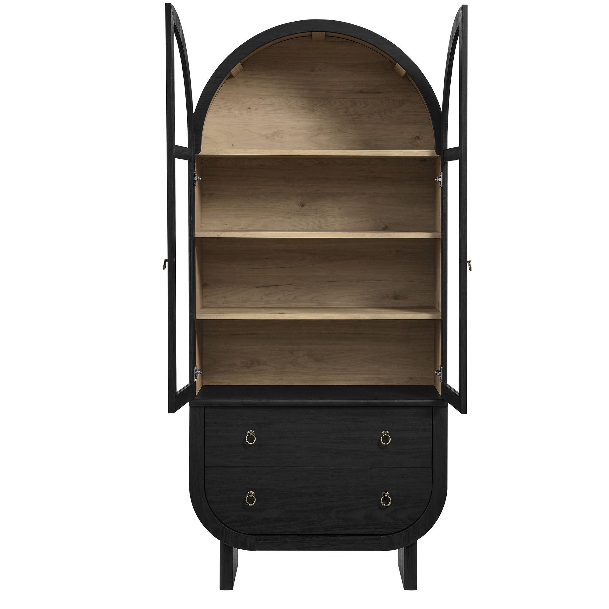 Nyx Arched Display Cabinet