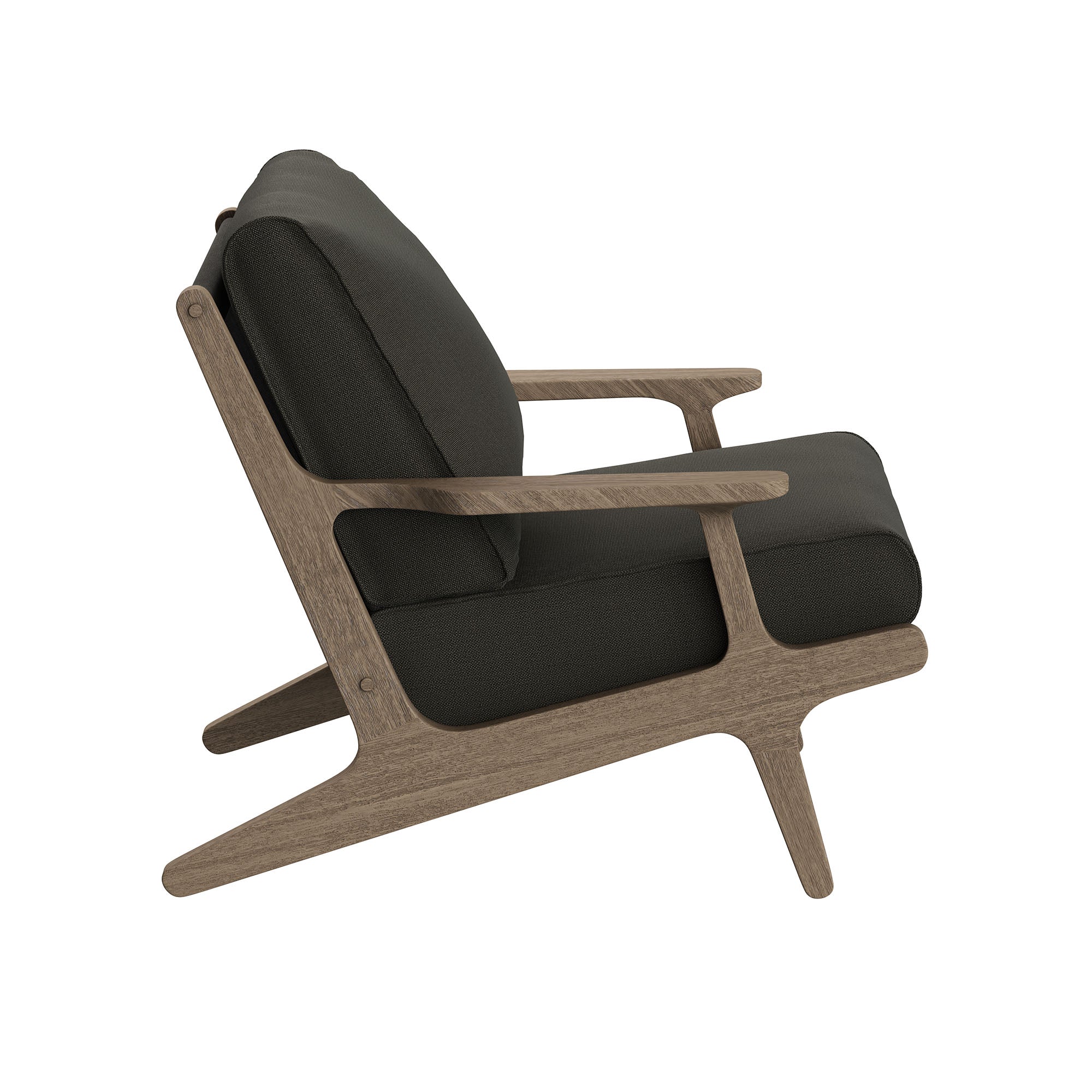 Saratoga Outdoor Patio Teak Wood Armchair