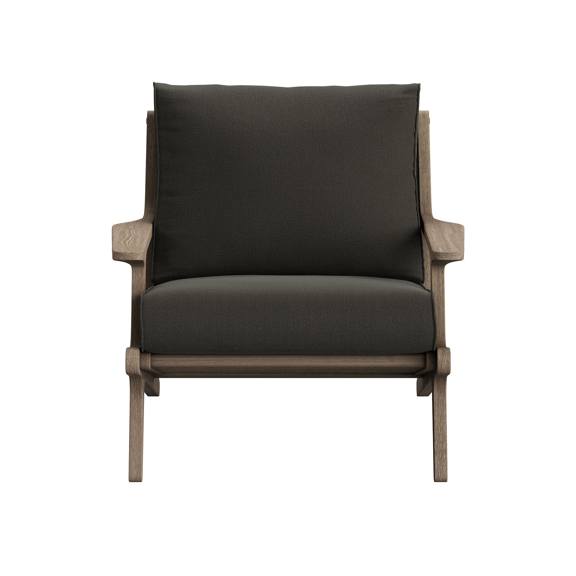 Saratoga Outdoor Patio Teak Wood Armchair