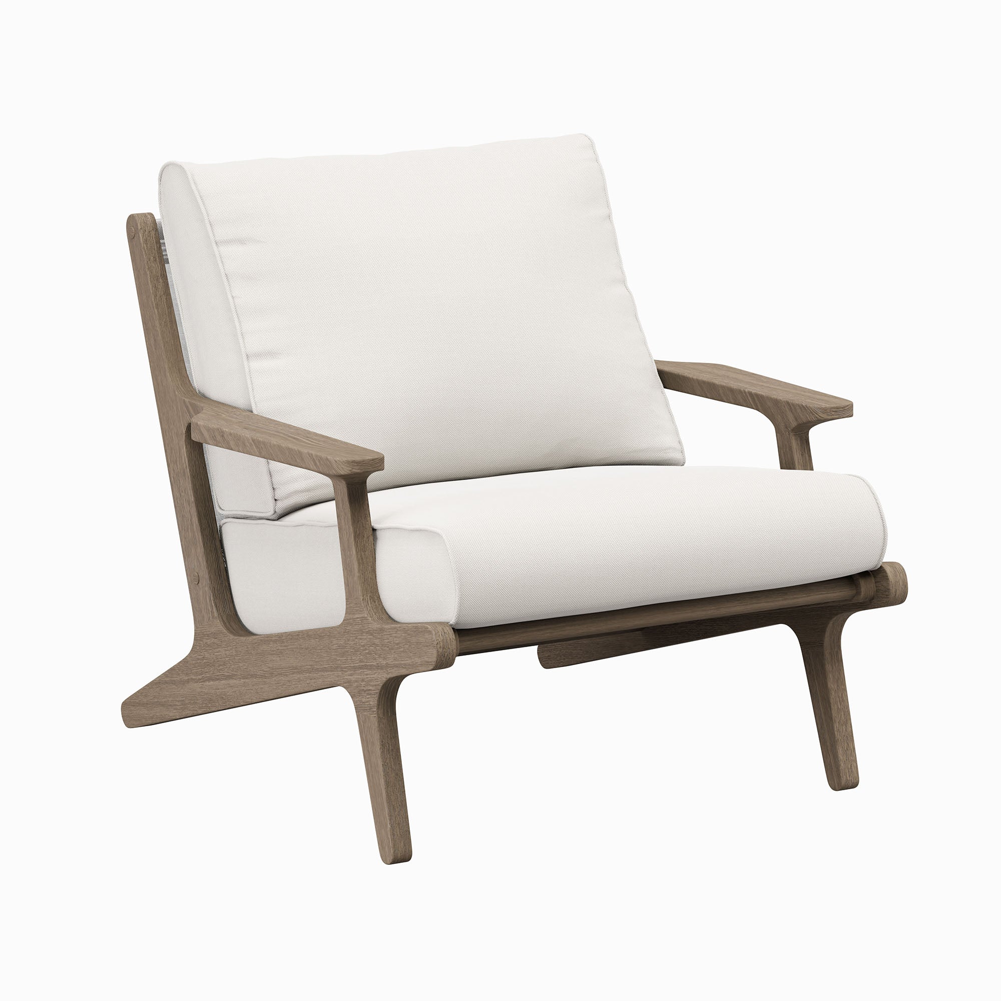 Saratoga Outdoor Patio Teak Wood Armchair