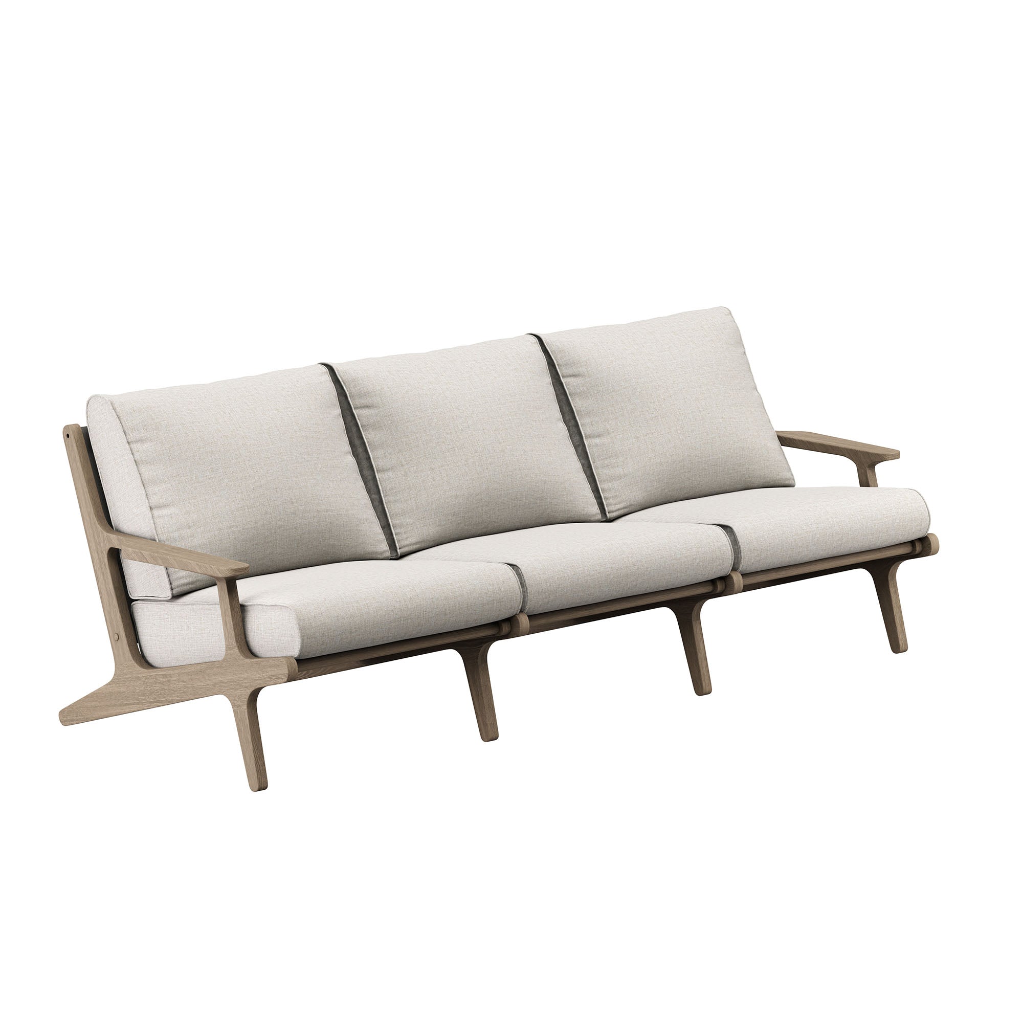 Saratoga 4-Piece Outdoor Patio Teak Wood Furniture Set