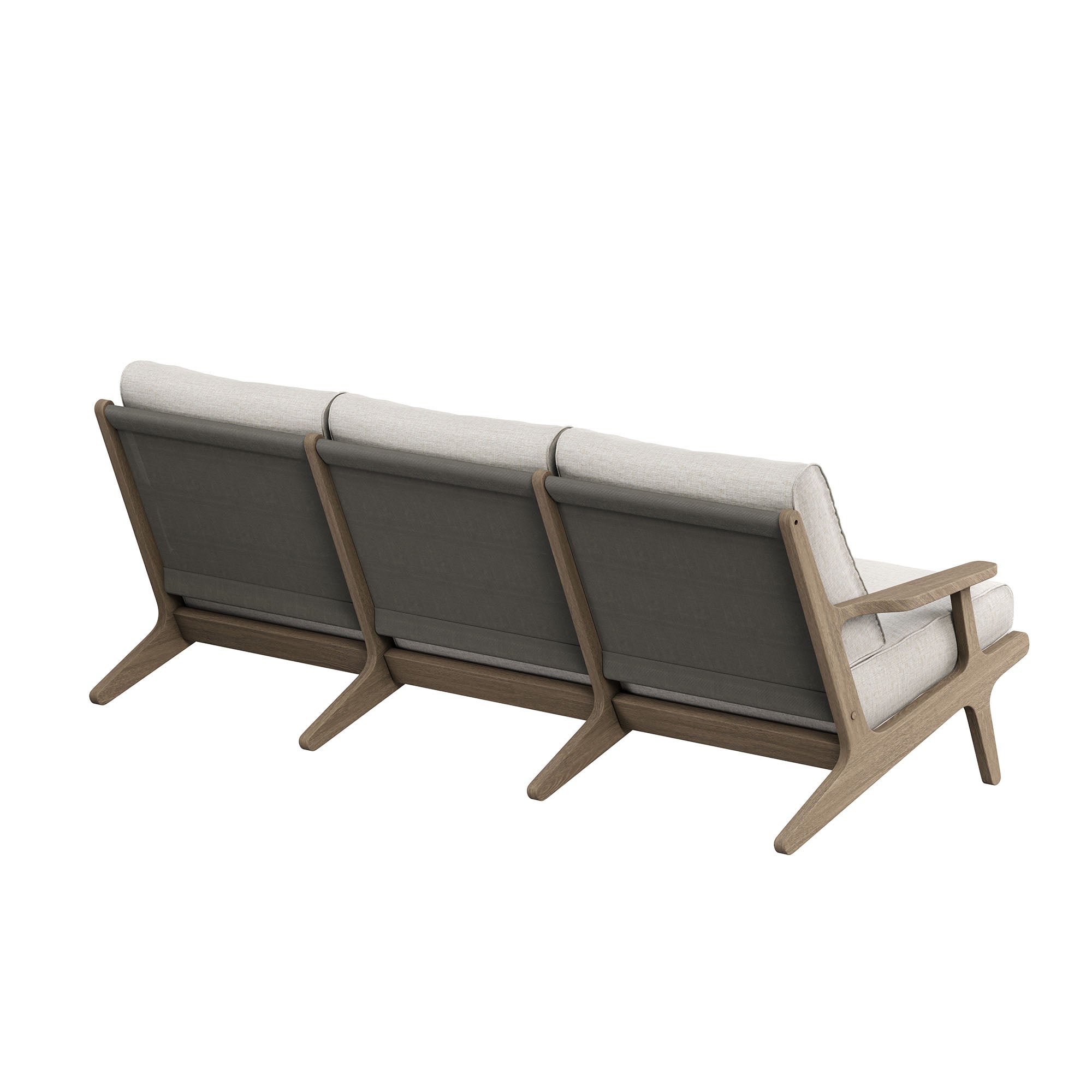Saratoga 4-Piece Outdoor Patio Teak Wood Furniture Set