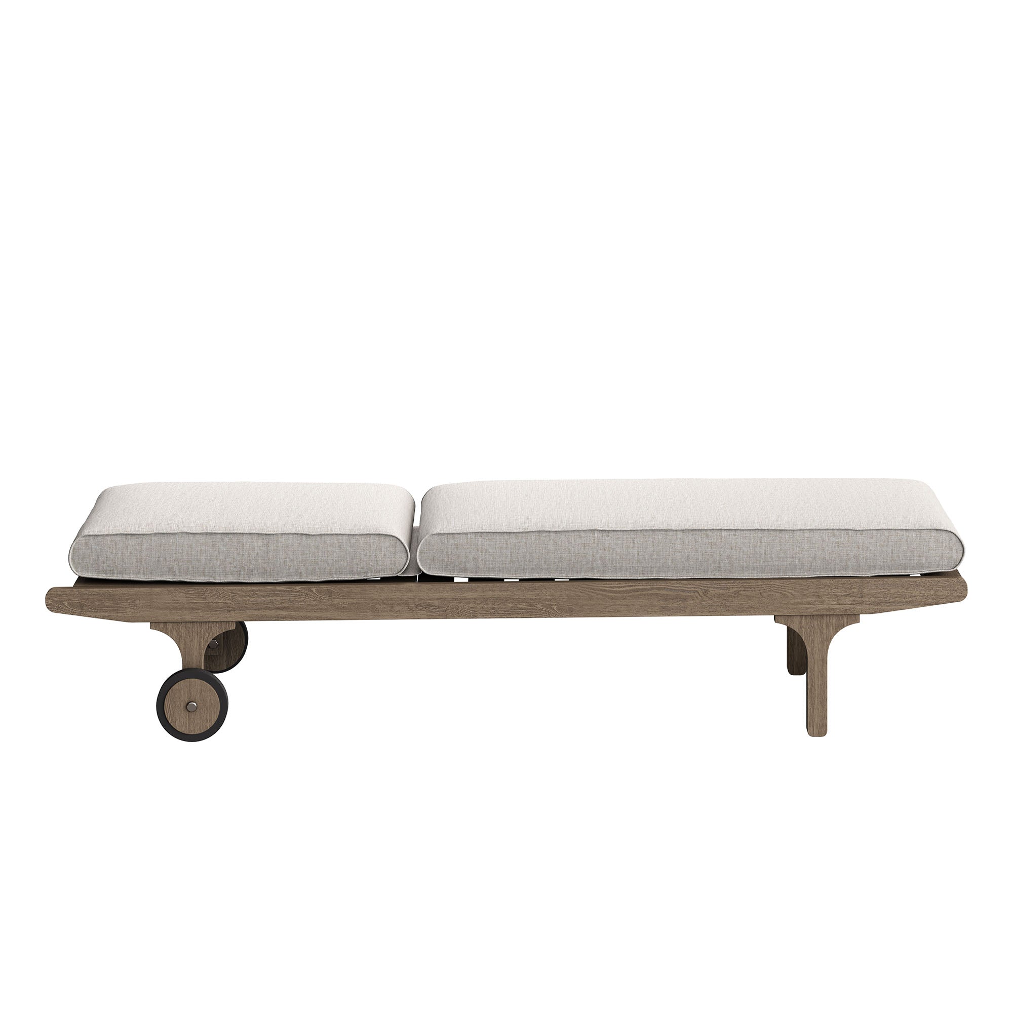 Saratoga Outdoor Patio Teak Chaise Lounge Chair