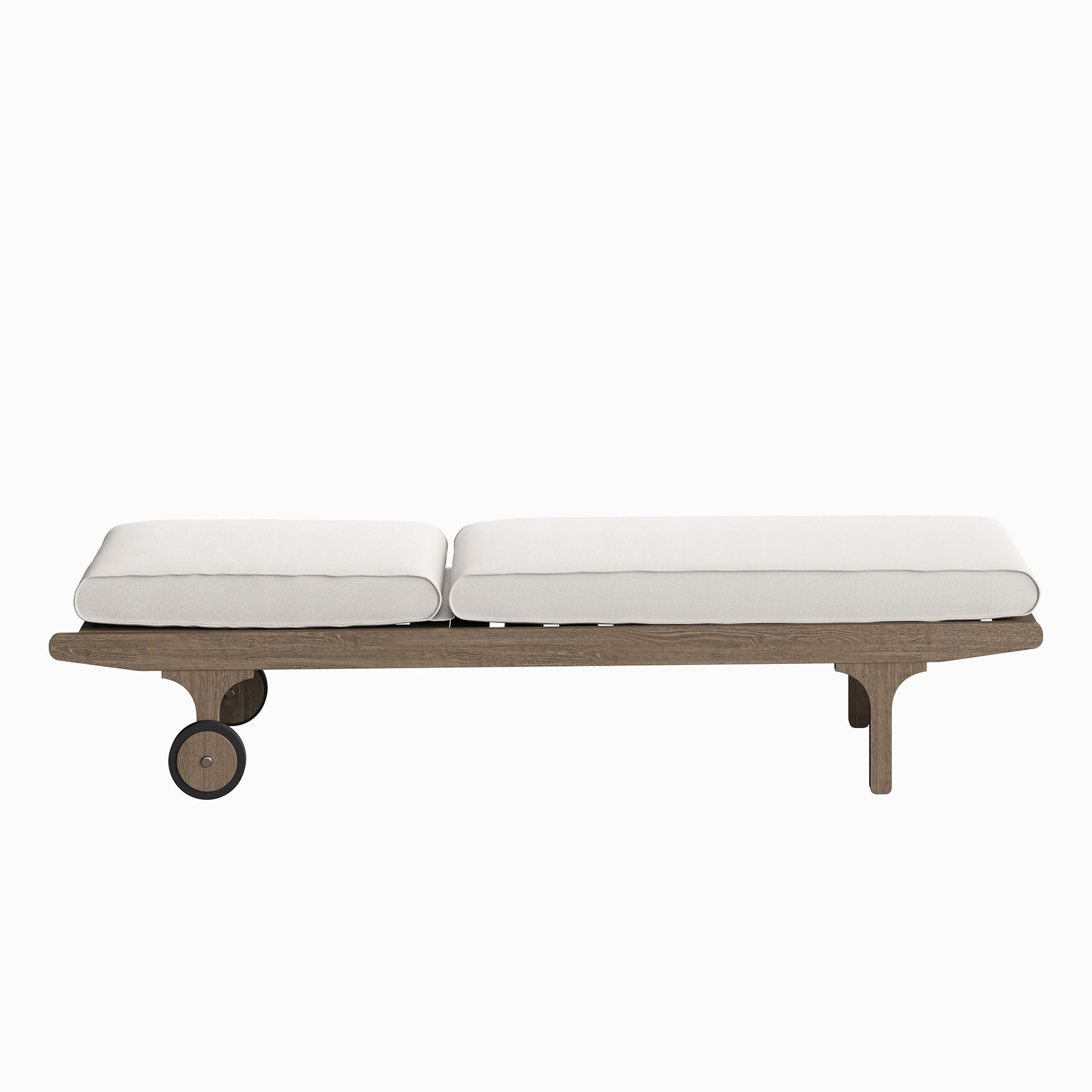 Saratoga Outdoor Patio Teak Chaise Lounge Chair