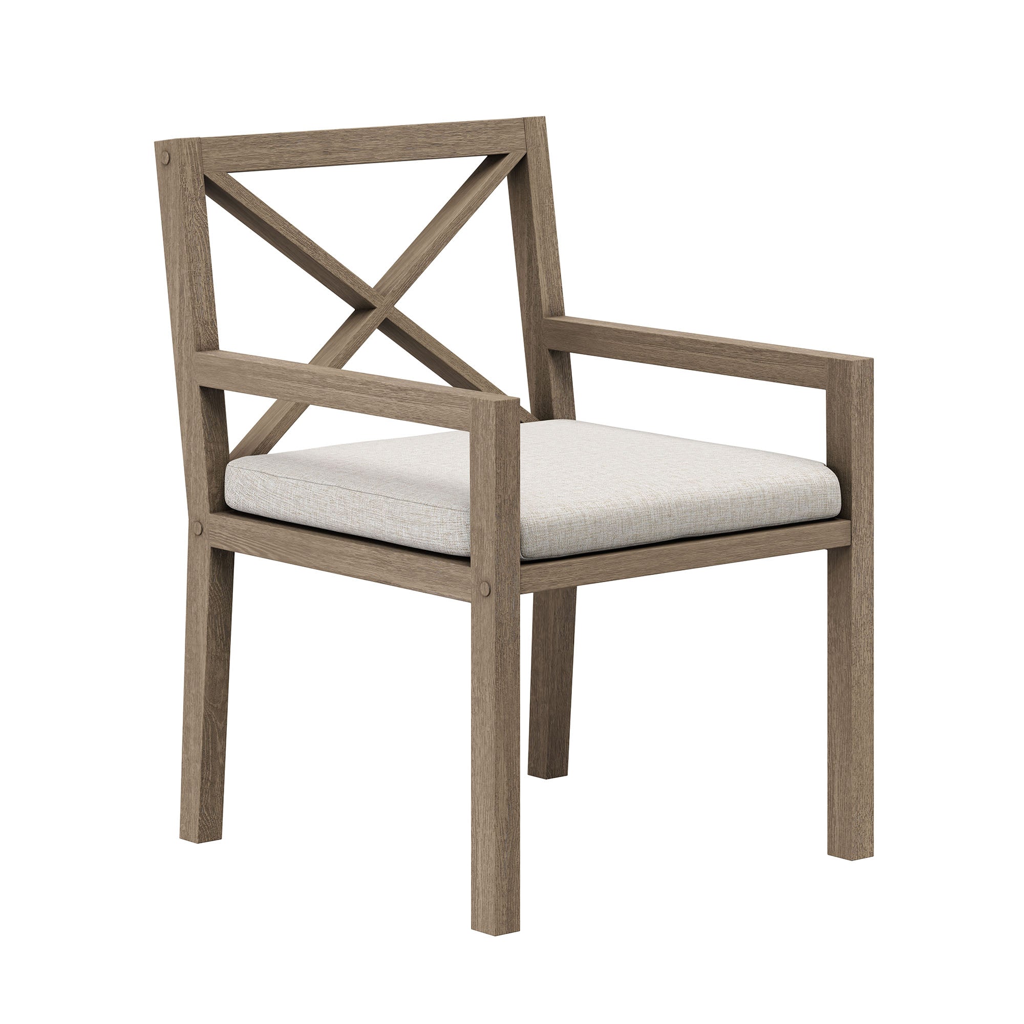 Northlake 7-Piece Outdoor Patio Teak Wood Dining Set