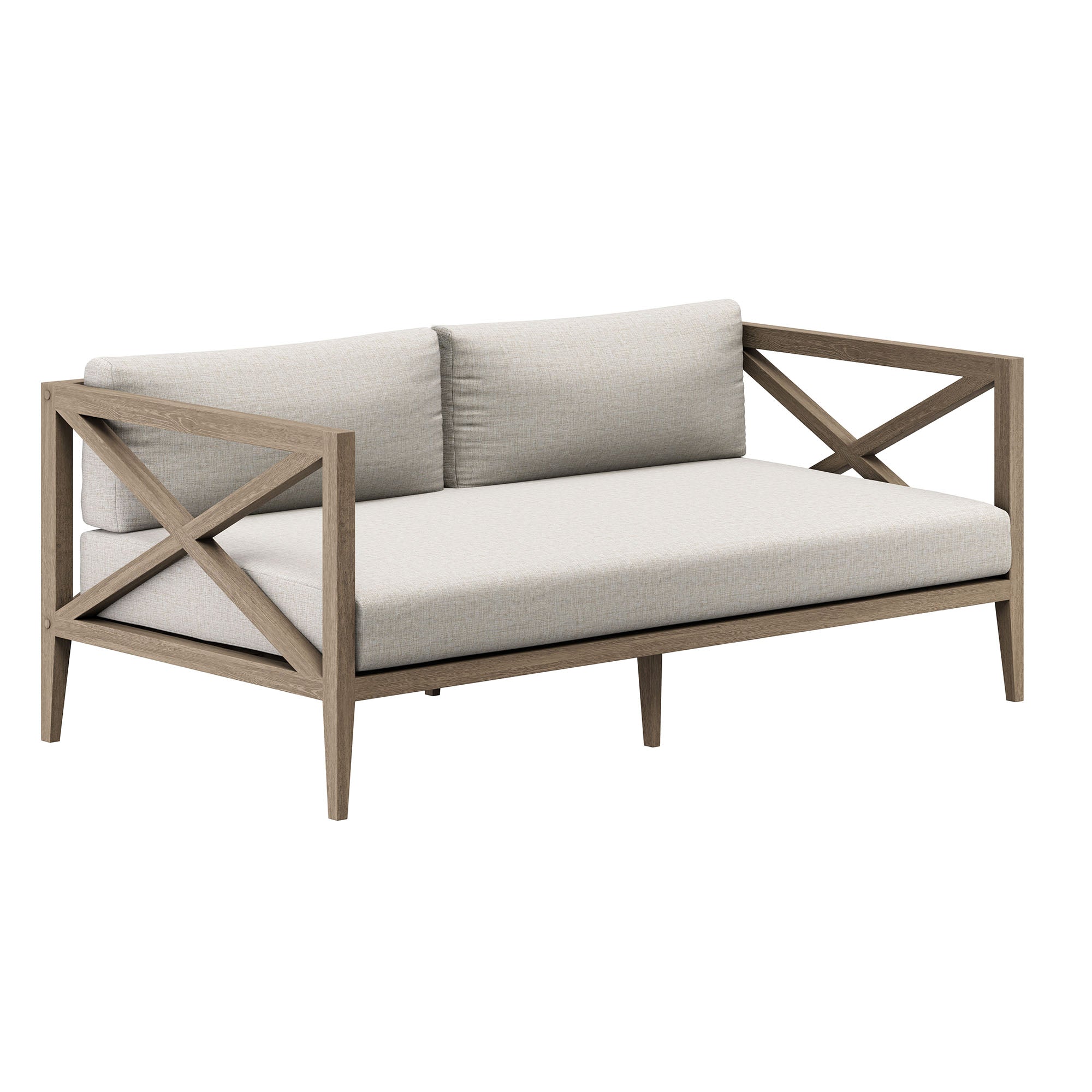 Northlake 5-Piece Outdoor Patio Teak Wood Furniture Set