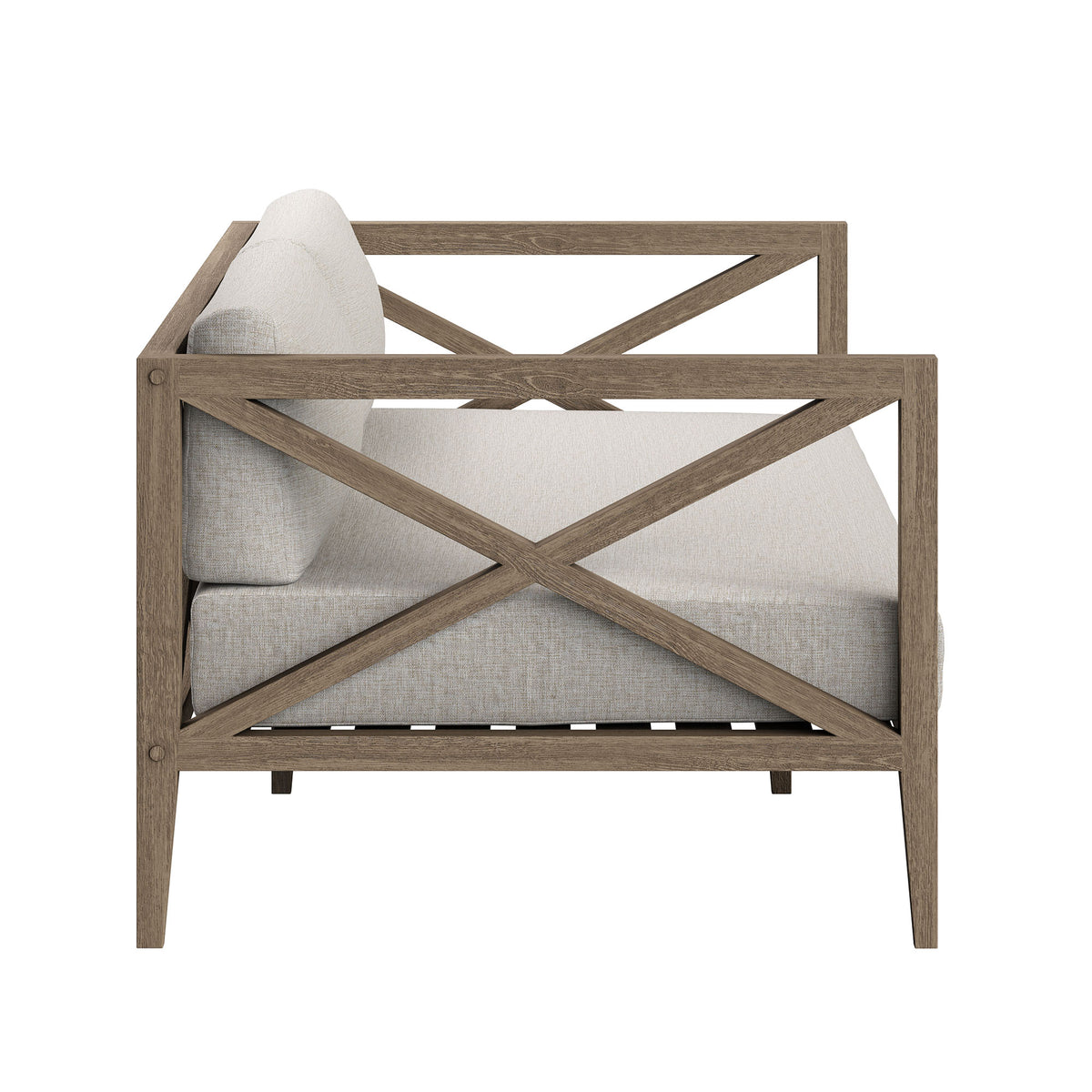 Northlake 5-Piece Outdoor Patio Teak Wood Furniture Set