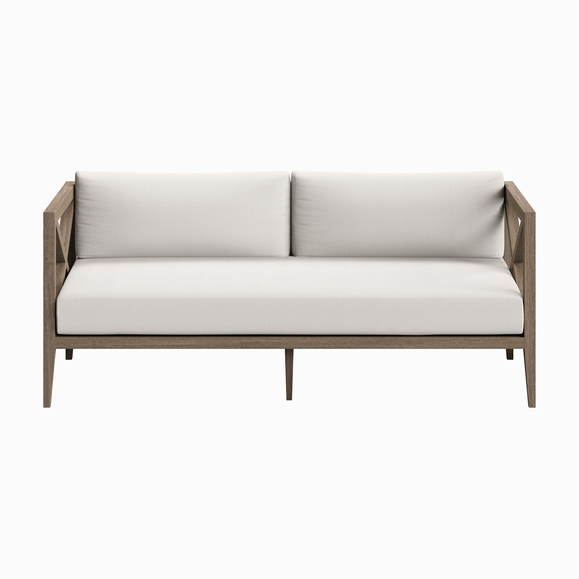 Northlake Outdoor Patio Teak Loveseat