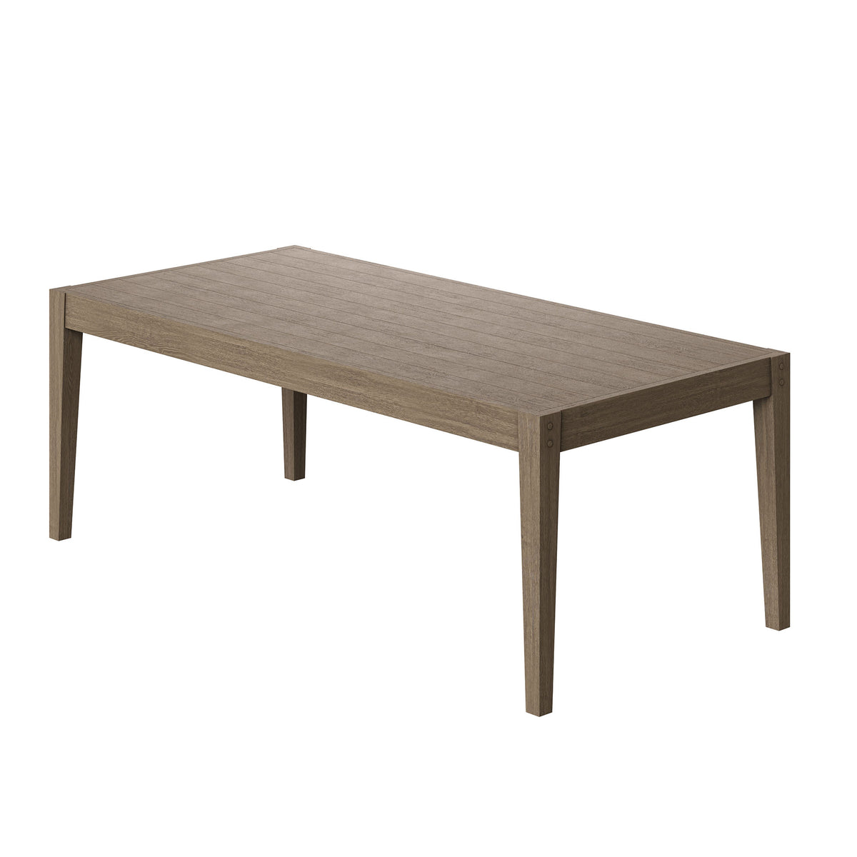 Northlake 83" Rectangular Outdoor Patio Teak Dining Table