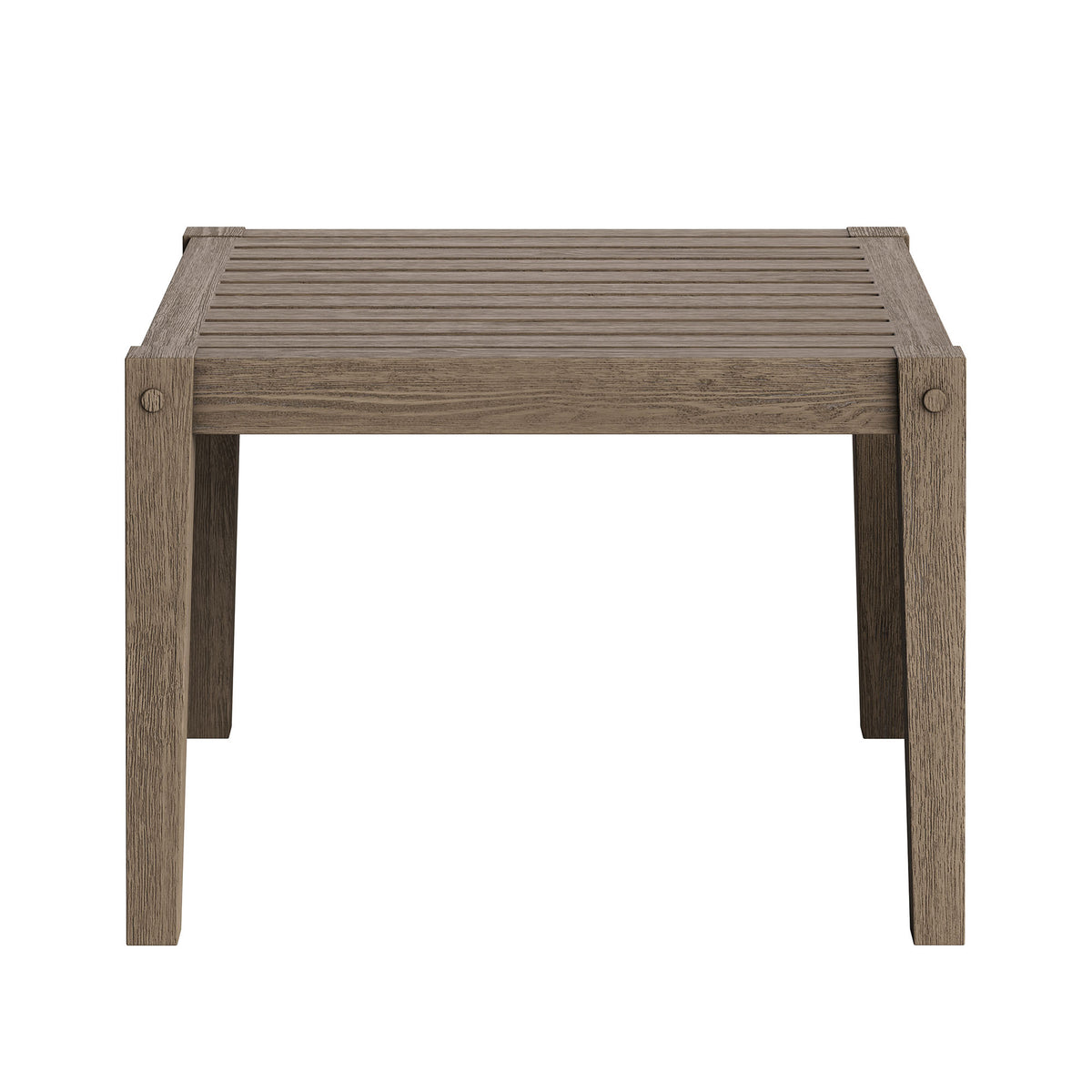 Northlake 3-Piece Outdoor Patio Teak Wood Furniture Set with Armchair and Side Table