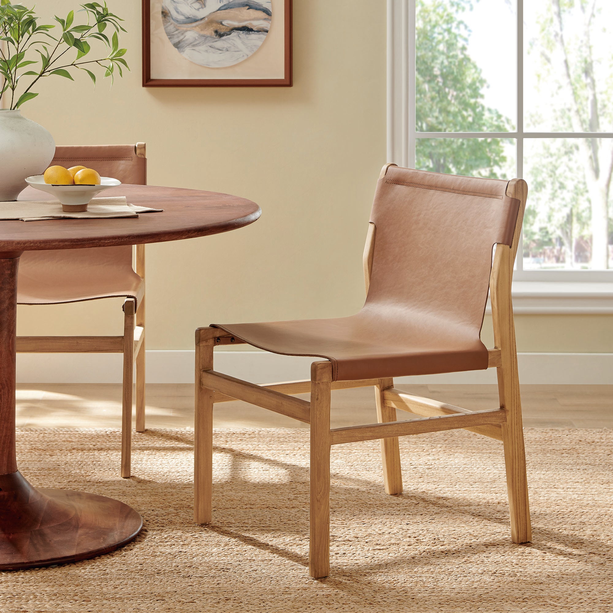 Sonora Leather Dining Side Chair