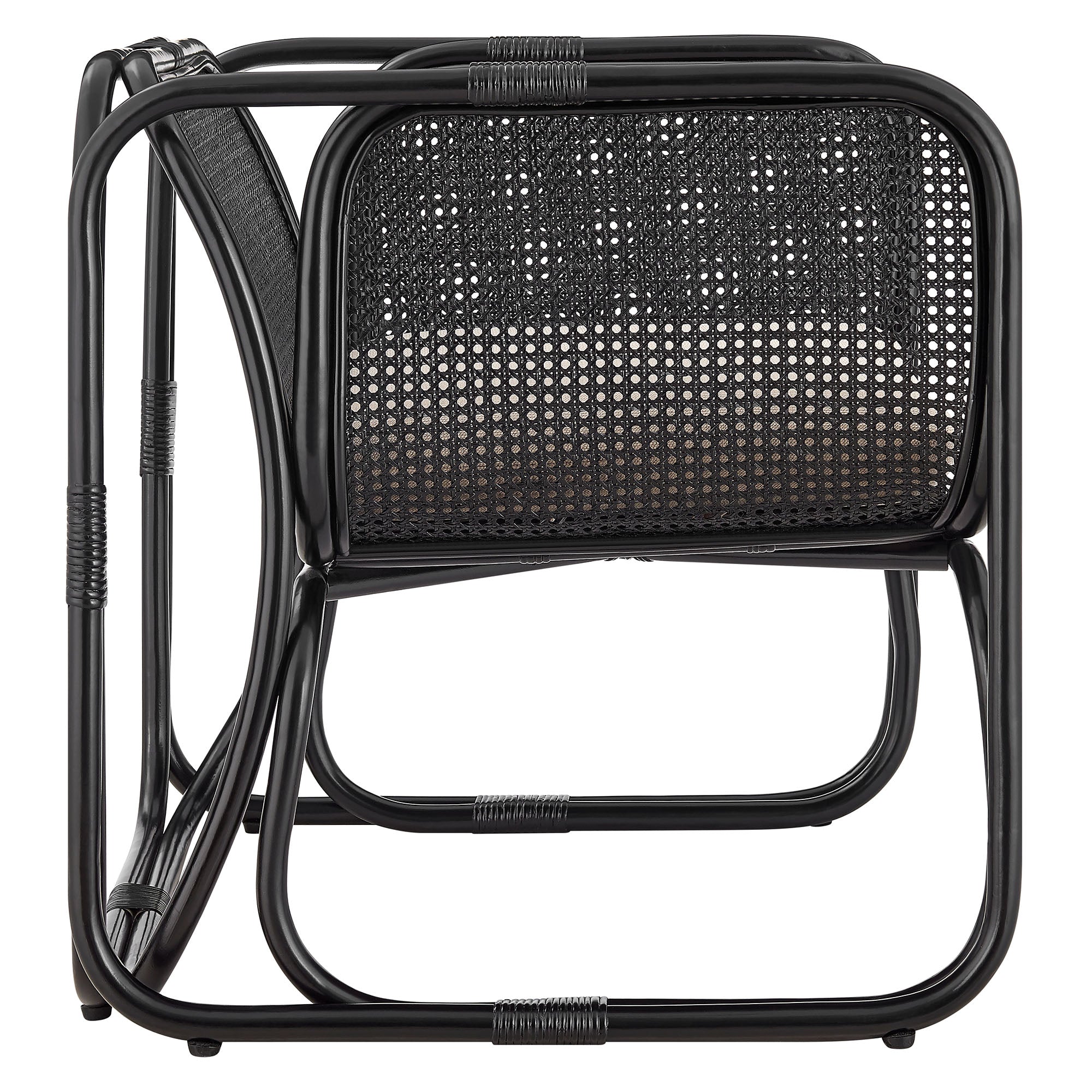 Ellis Natural Rattan Accent Armchair