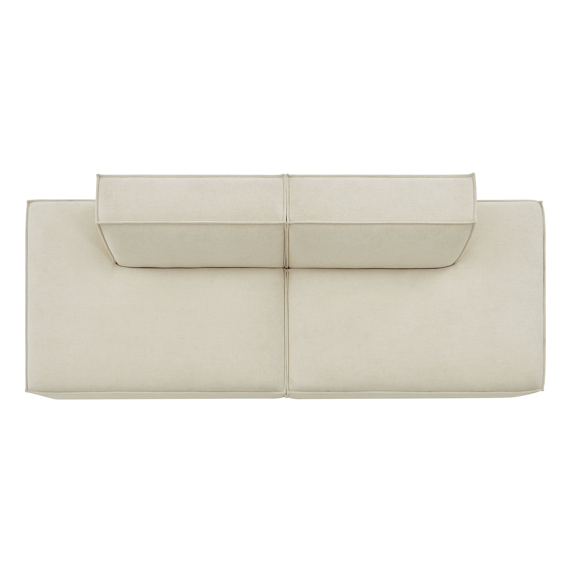 Restore 2-Piece Performance Fabric Upholstered Modular Loveseat