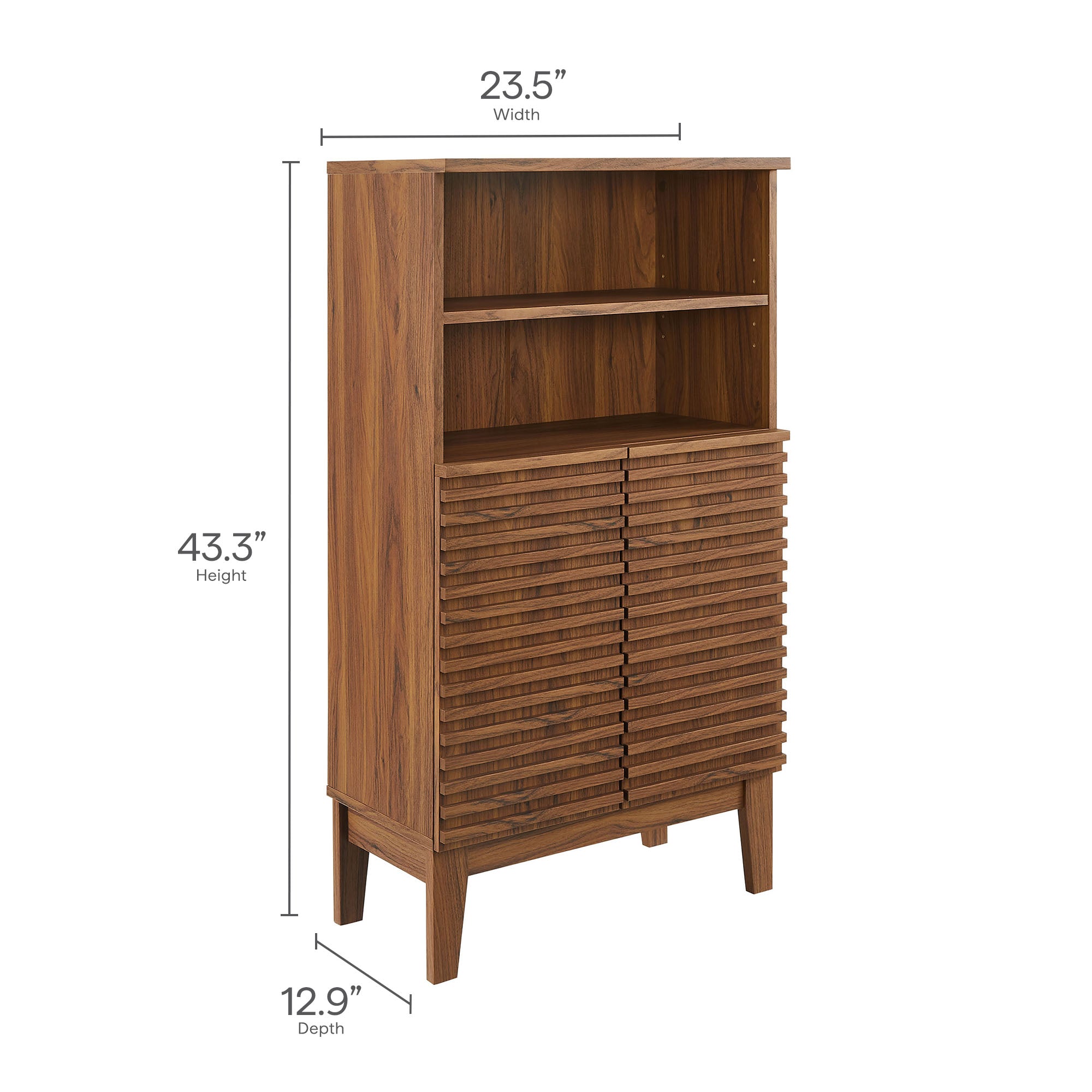 Render Freestanding Bathroom Storage Cabinet