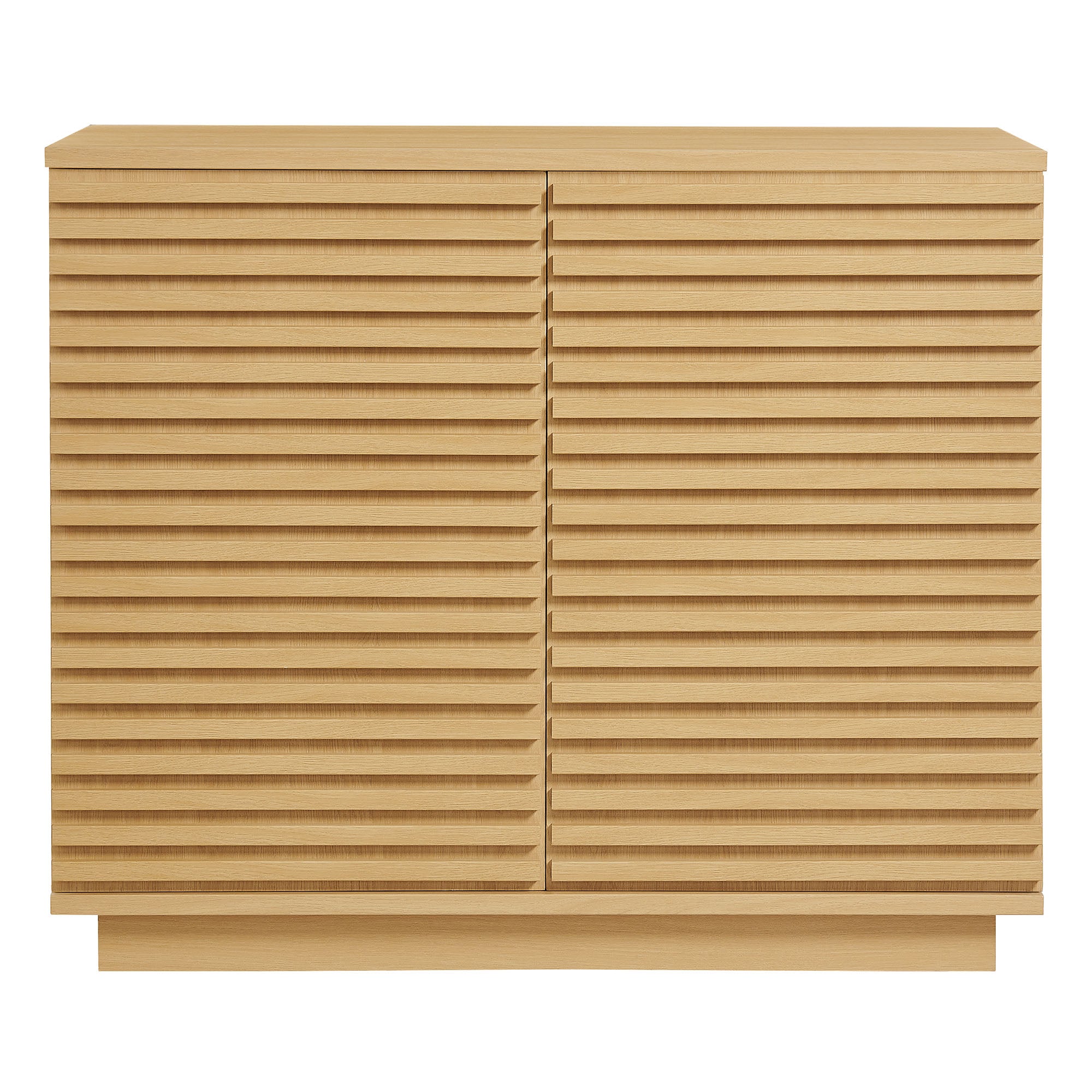 Render 2-Door Fluted Accent Cabinet