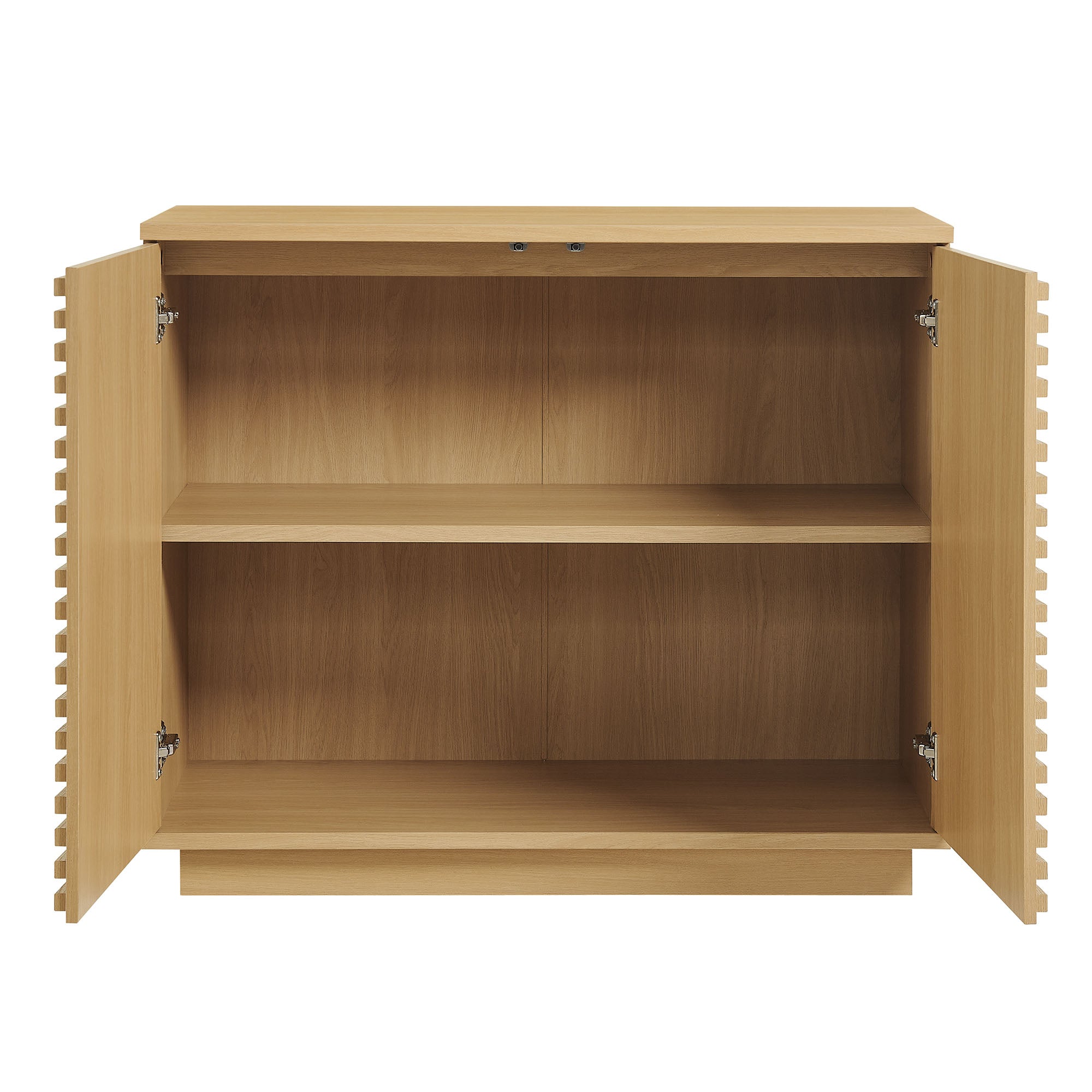 Render 2-Door Fluted Accent Cabinet