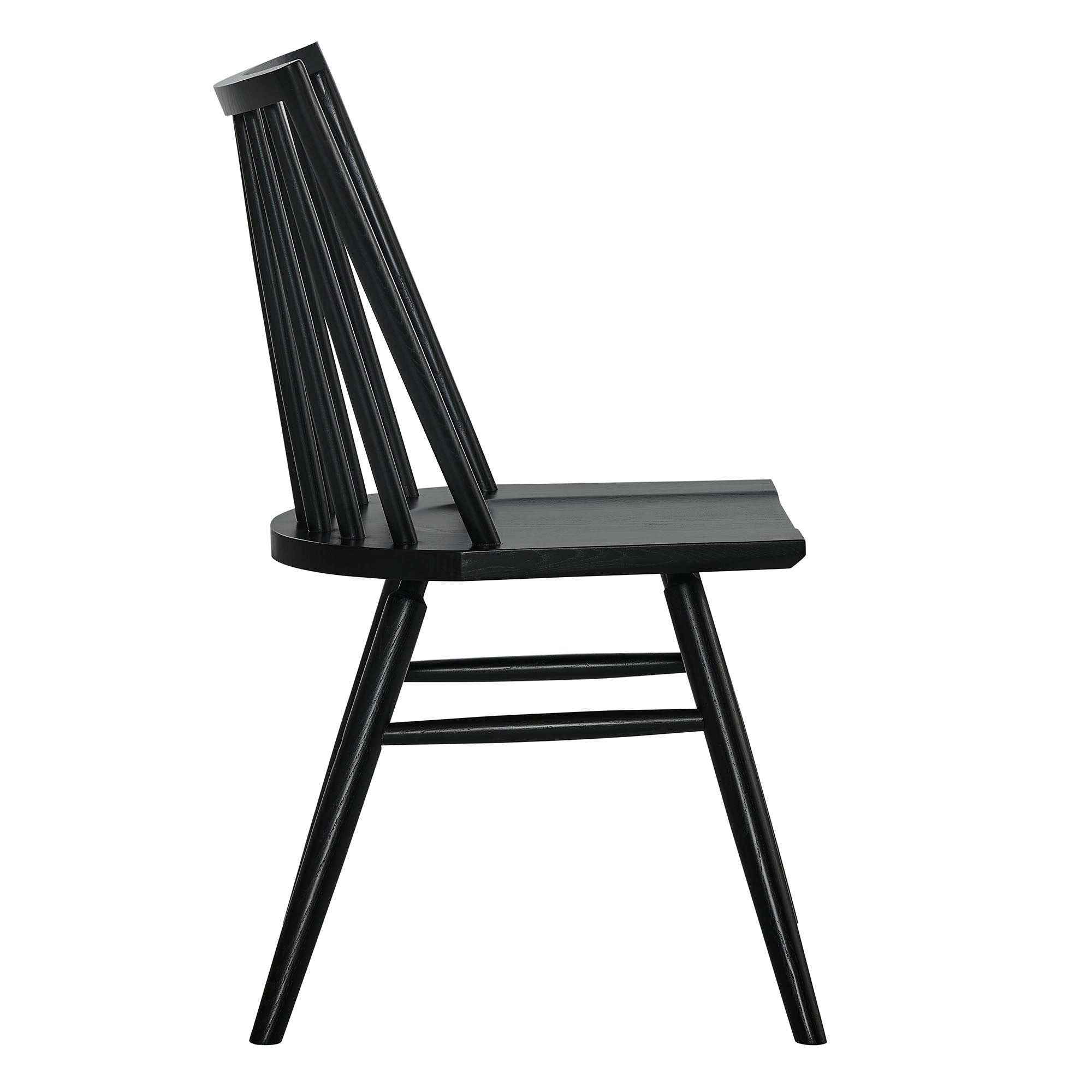 Alvar Spindle Back Dining Side Chairs Set of 2