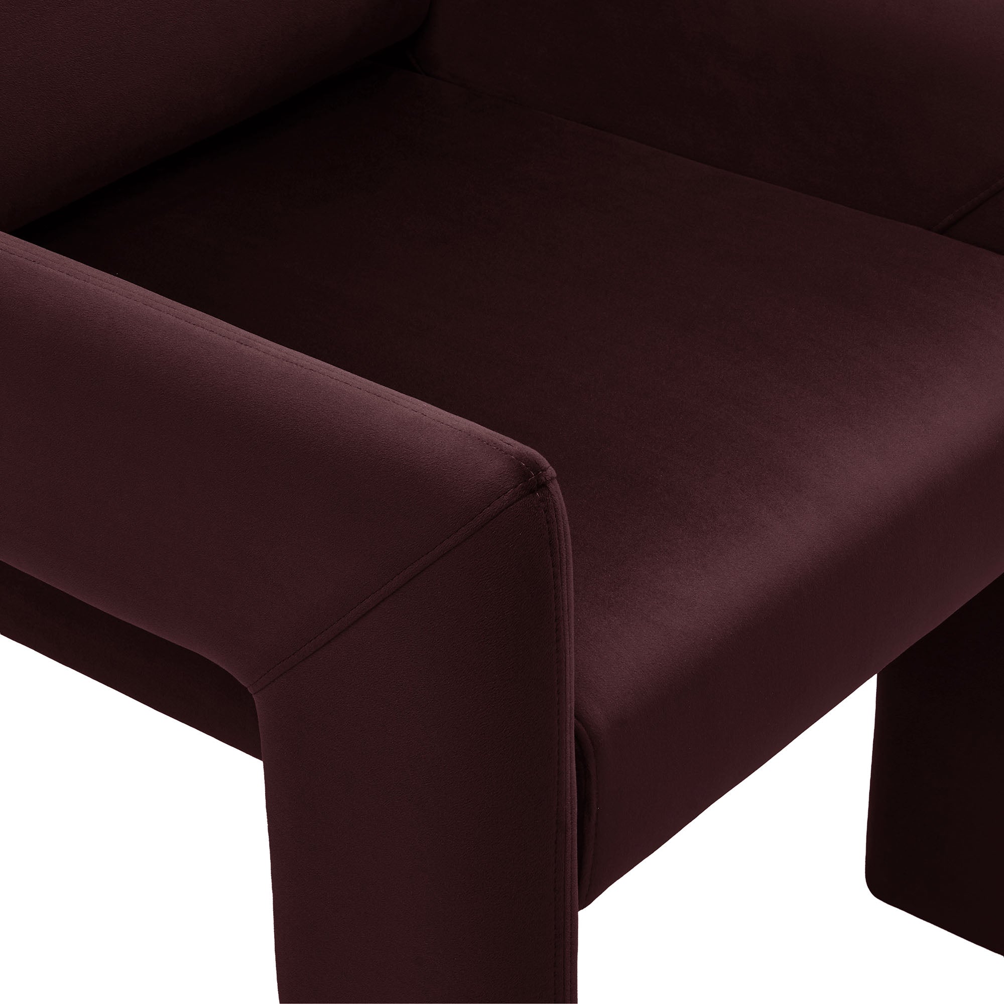 Daven Stain-Resistant Performance Velvet Dining Armchair