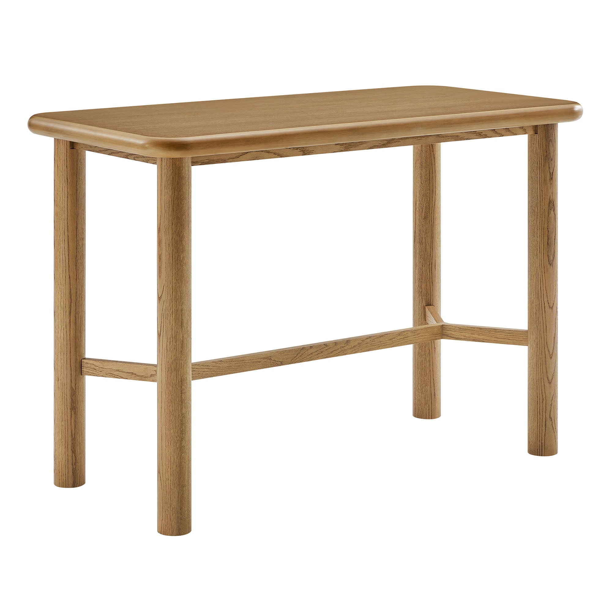 Alvia Rectangular 60" Wood Bar Table