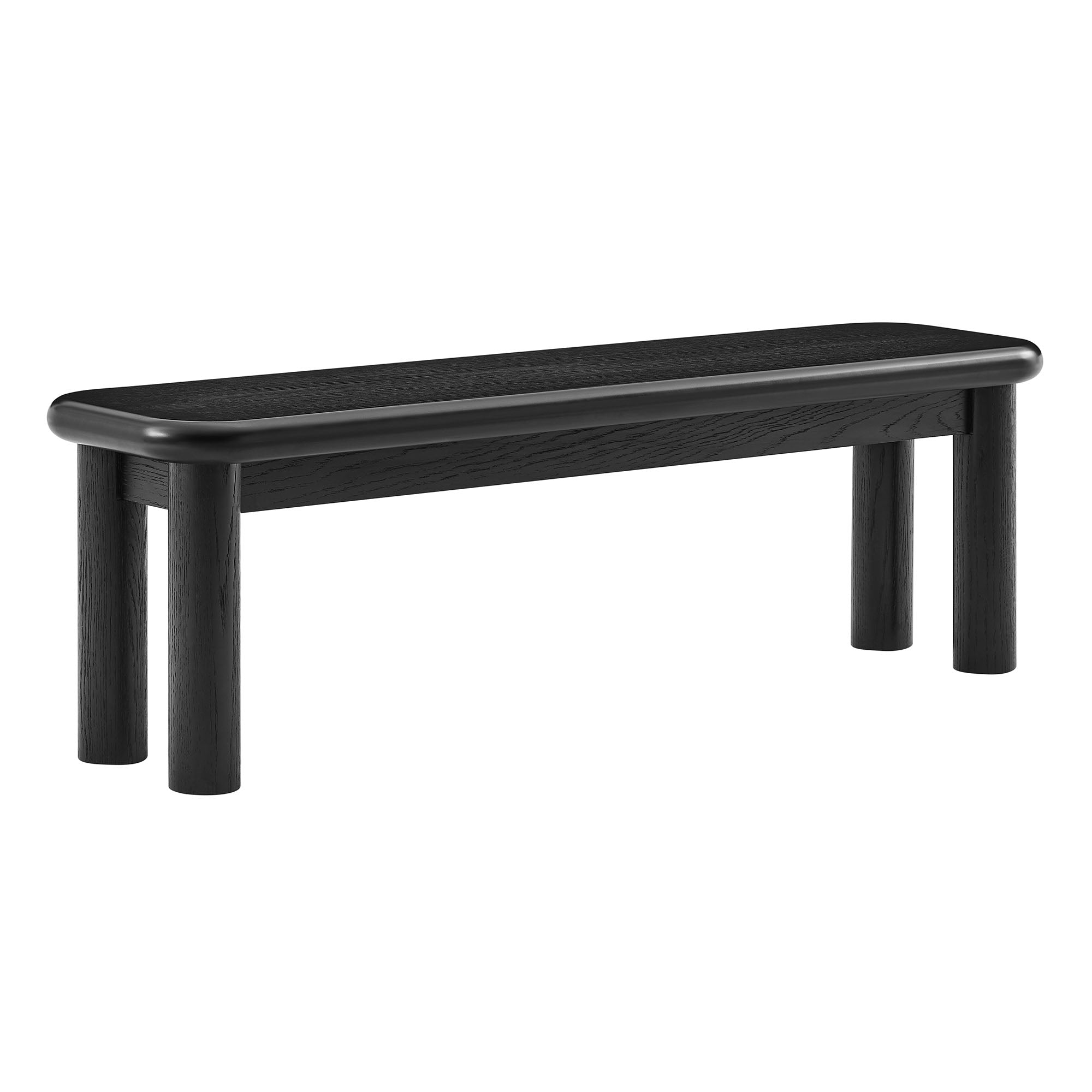 Alvia 58" Wood Bench