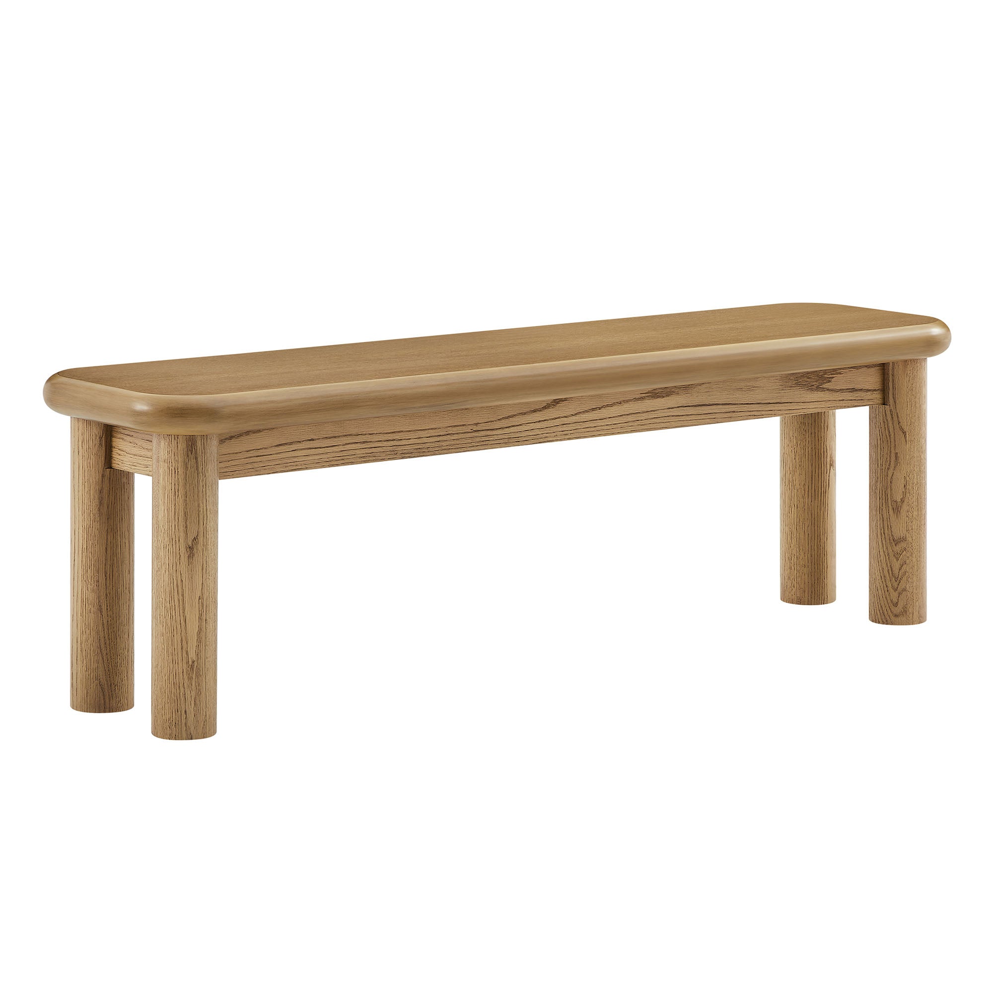 Alvia 58" Wood Bench