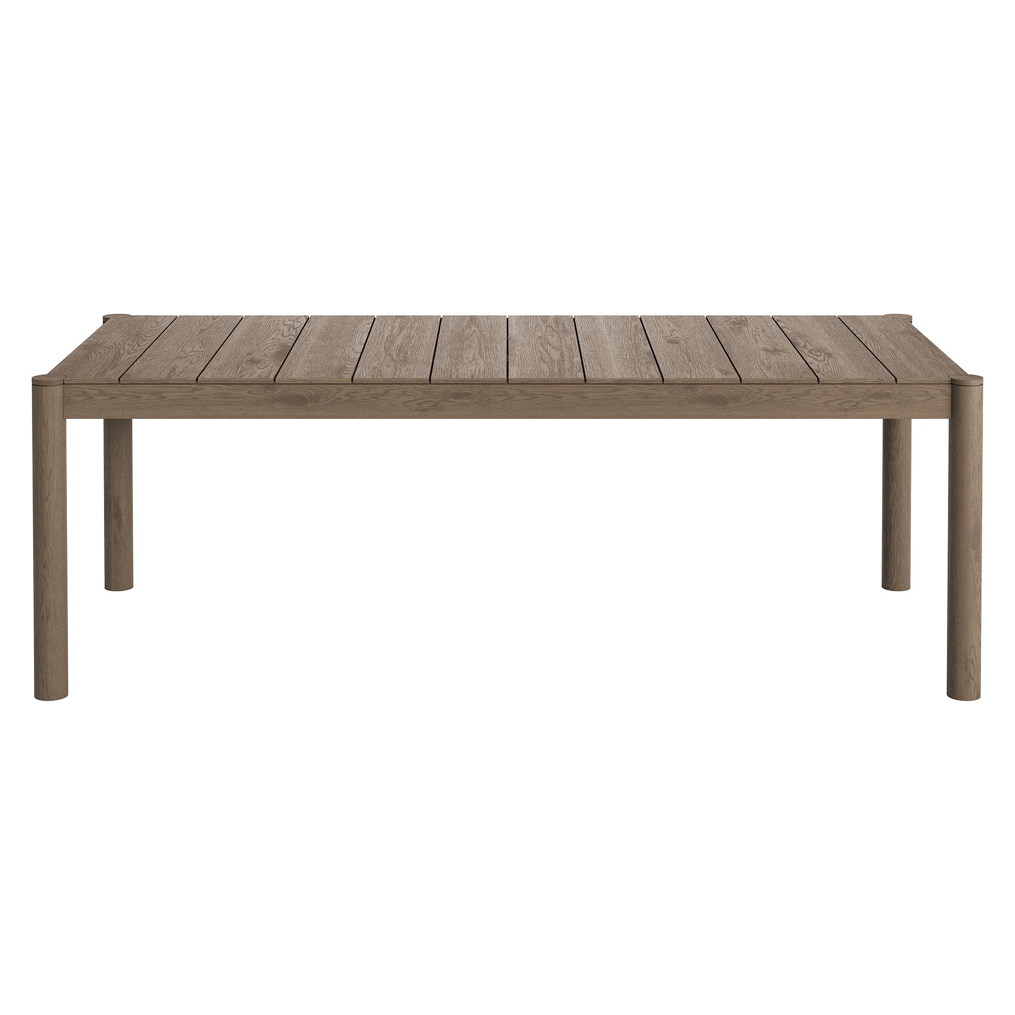 Eleni 7 Piece Outdoor Patio Teak Wood Dining Set