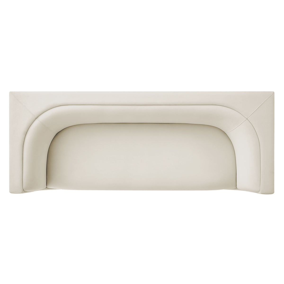 Hilda 86" Curved Back Performance Velvet Sofa