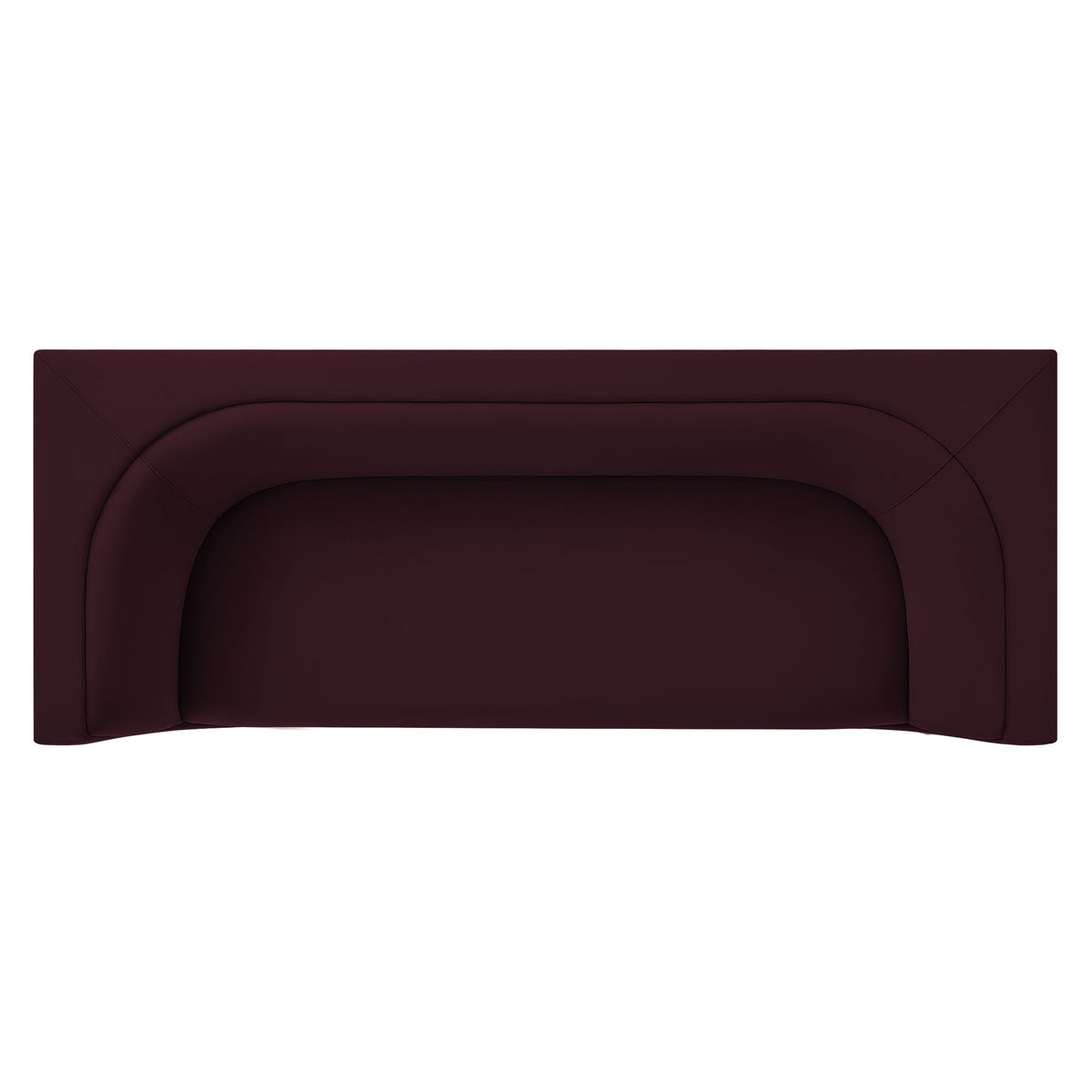 Hilda 86" Curved Back Performance Velvet Sofa