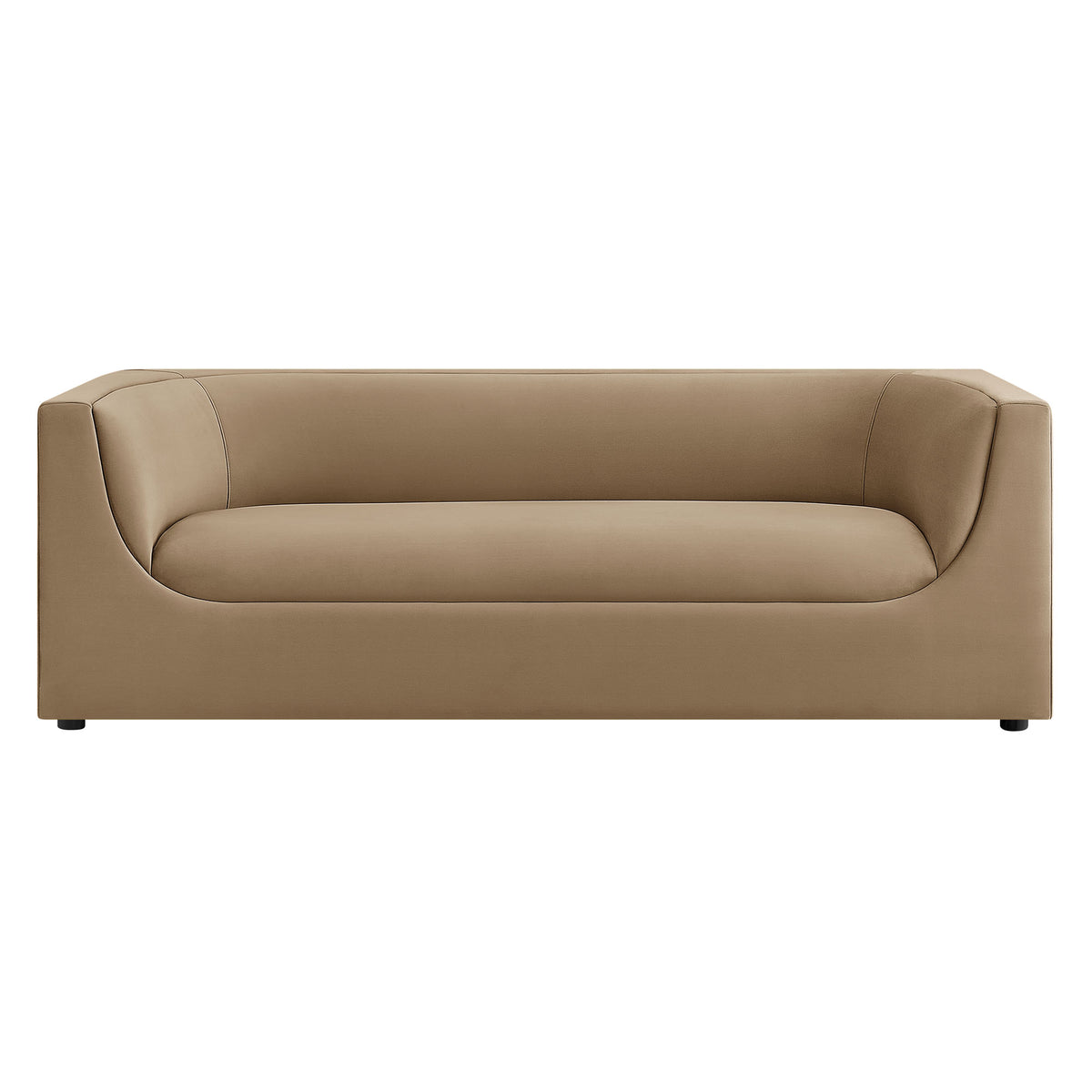 Hilda 86" Curved Back Performance Velvet Sofa