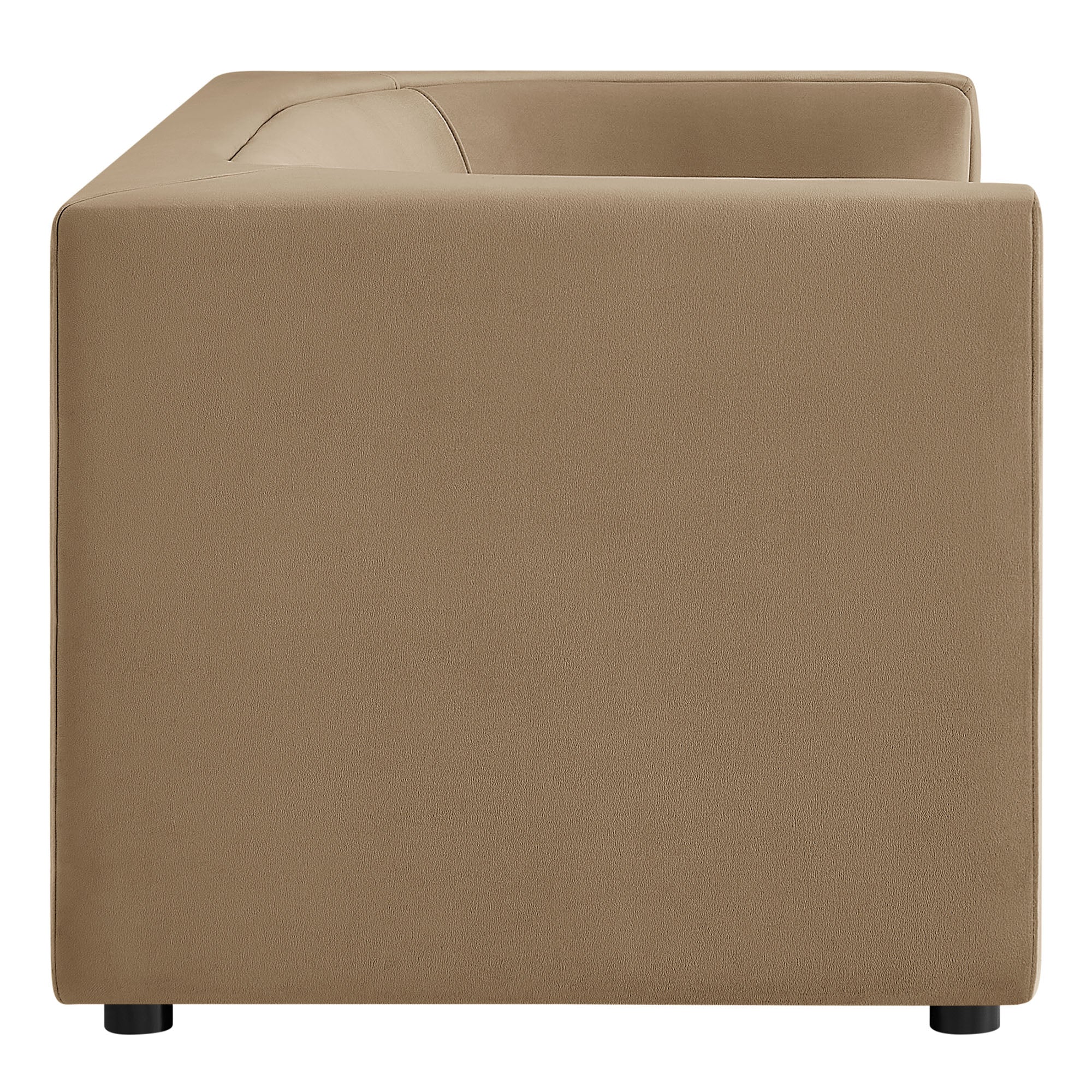 Hilda 67" Curved Back Performance Velvet Loveseat