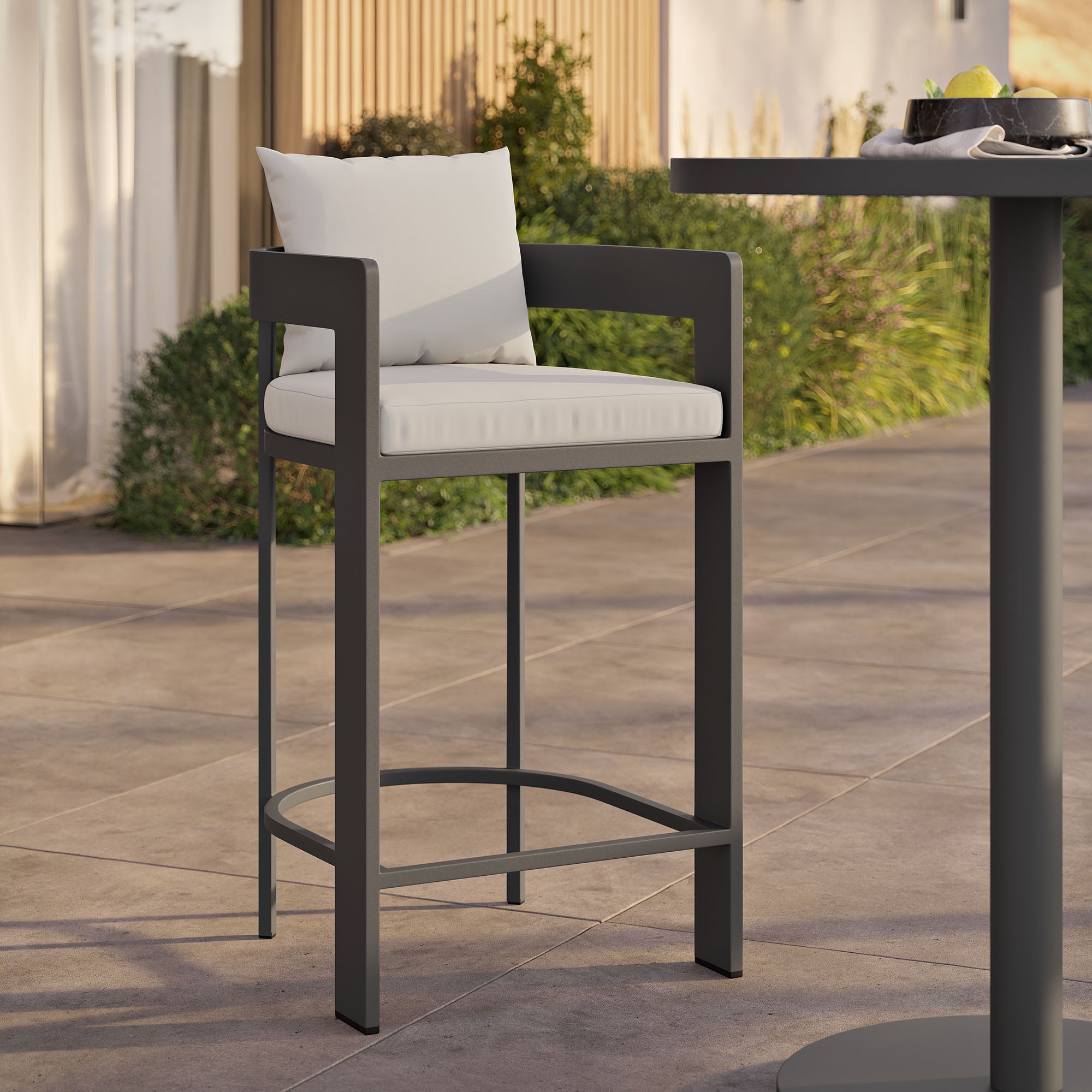 Tahoe Outdoor Patio Patio Aluminum Bar Chair