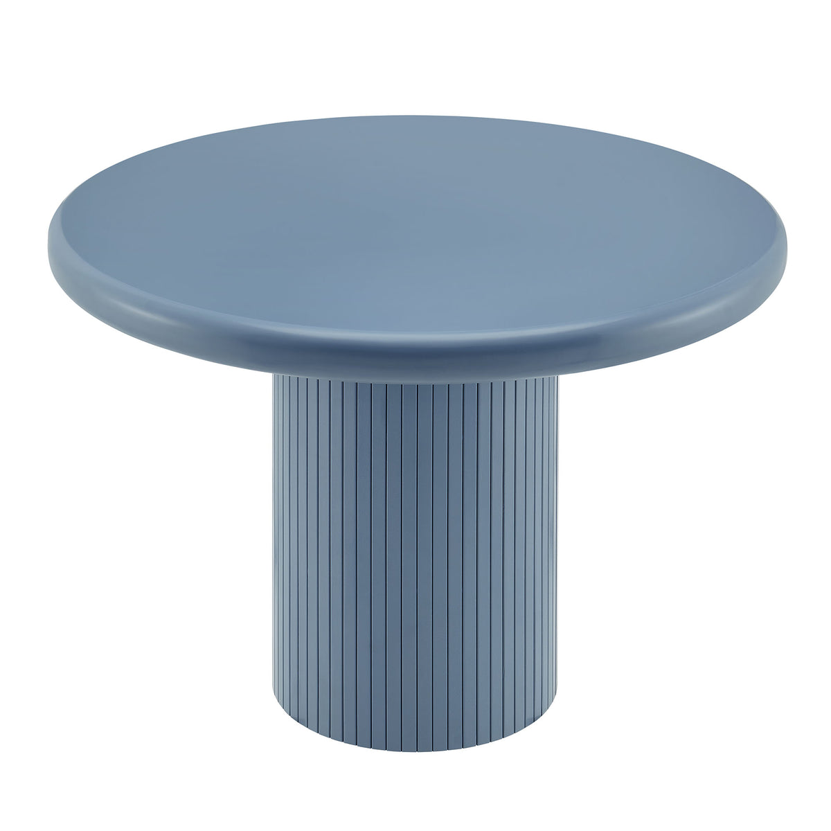 Belmonte 45 Inch Painted Wood Round Pedestal Dining Table