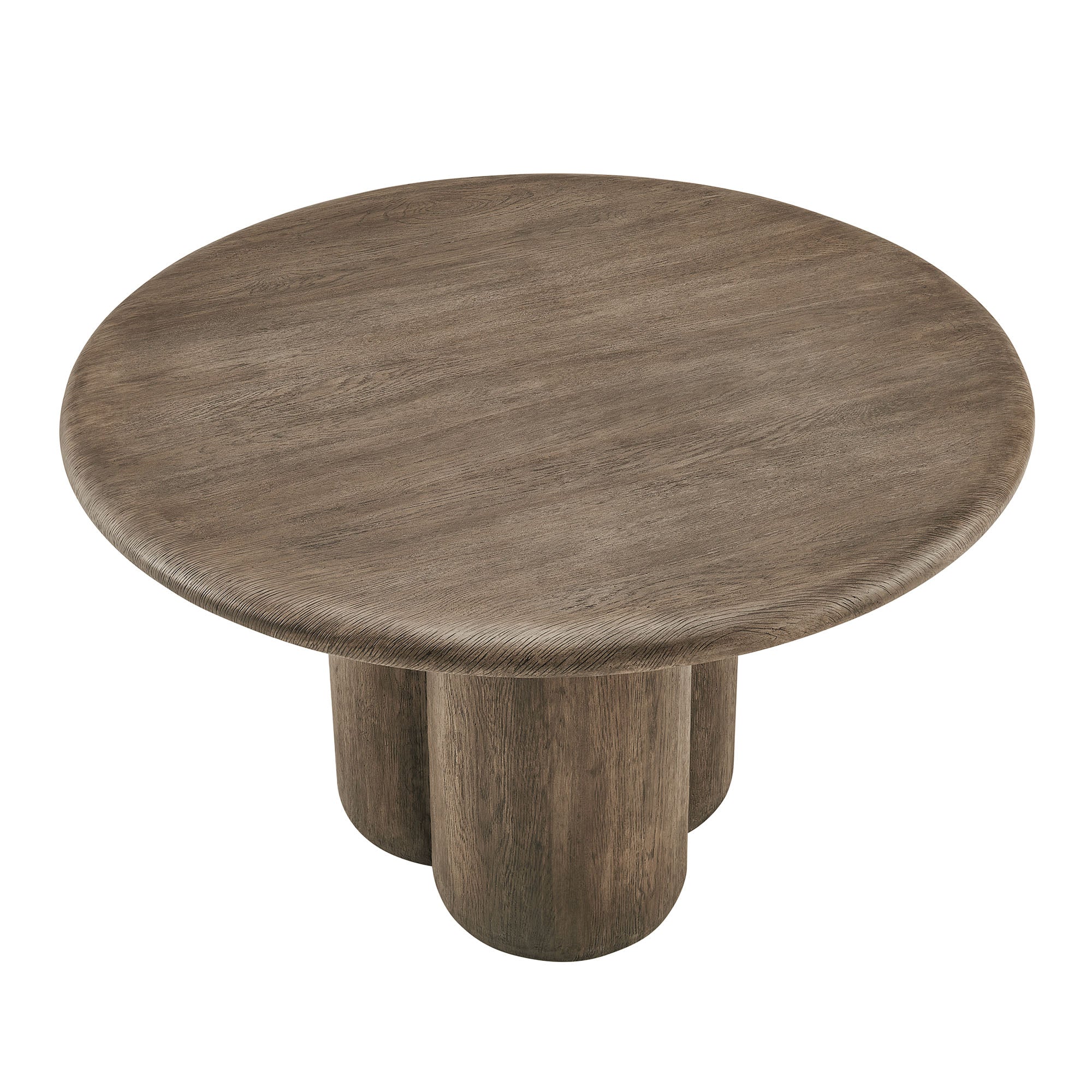 Tori 48 Inch Round Indoor and Outdoor Patio Dining Table