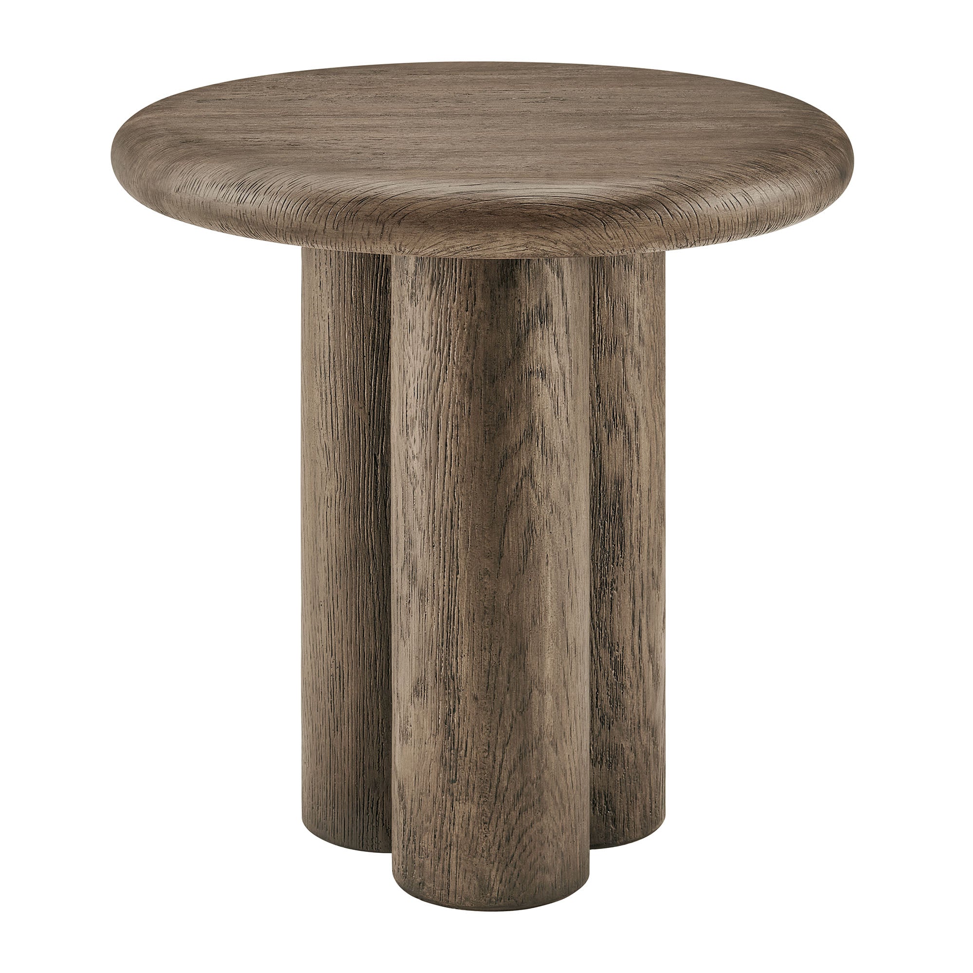 Tori 20 Inch Round Indoor and Outdoor Patio Side Table