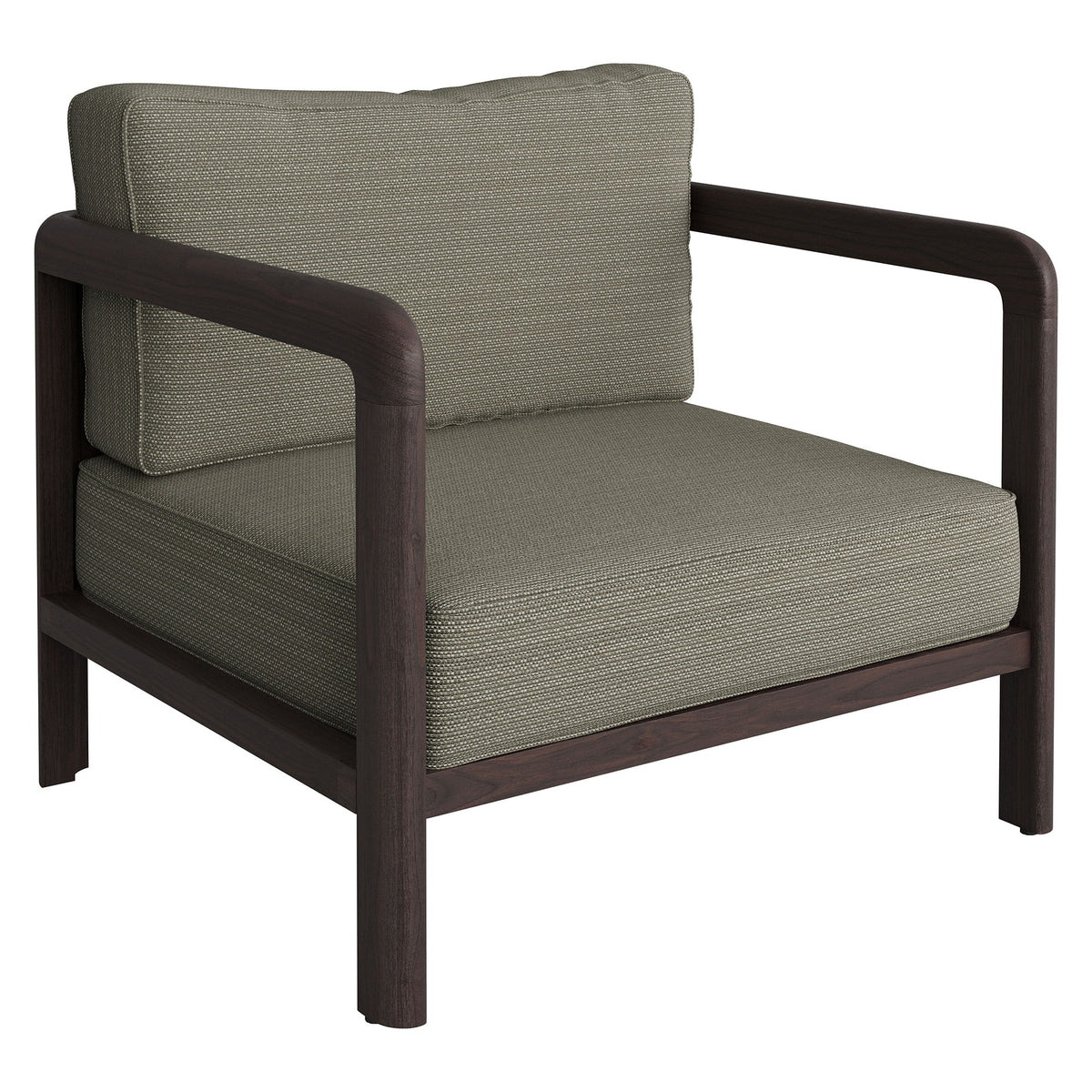 Kona Outdoor Patio Teak Wood Armchair