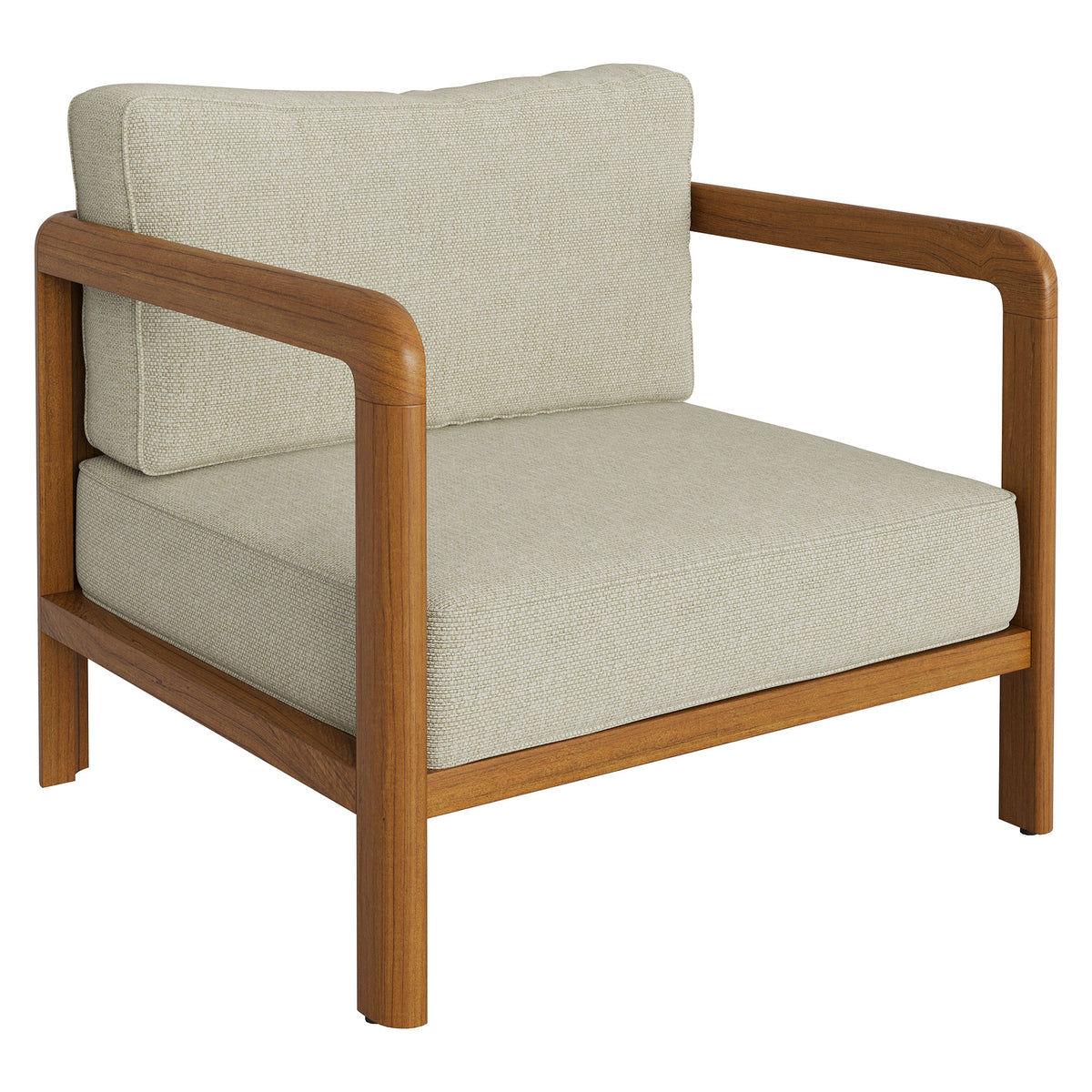 Kona Outdoor Patio Teak Wood Armchair