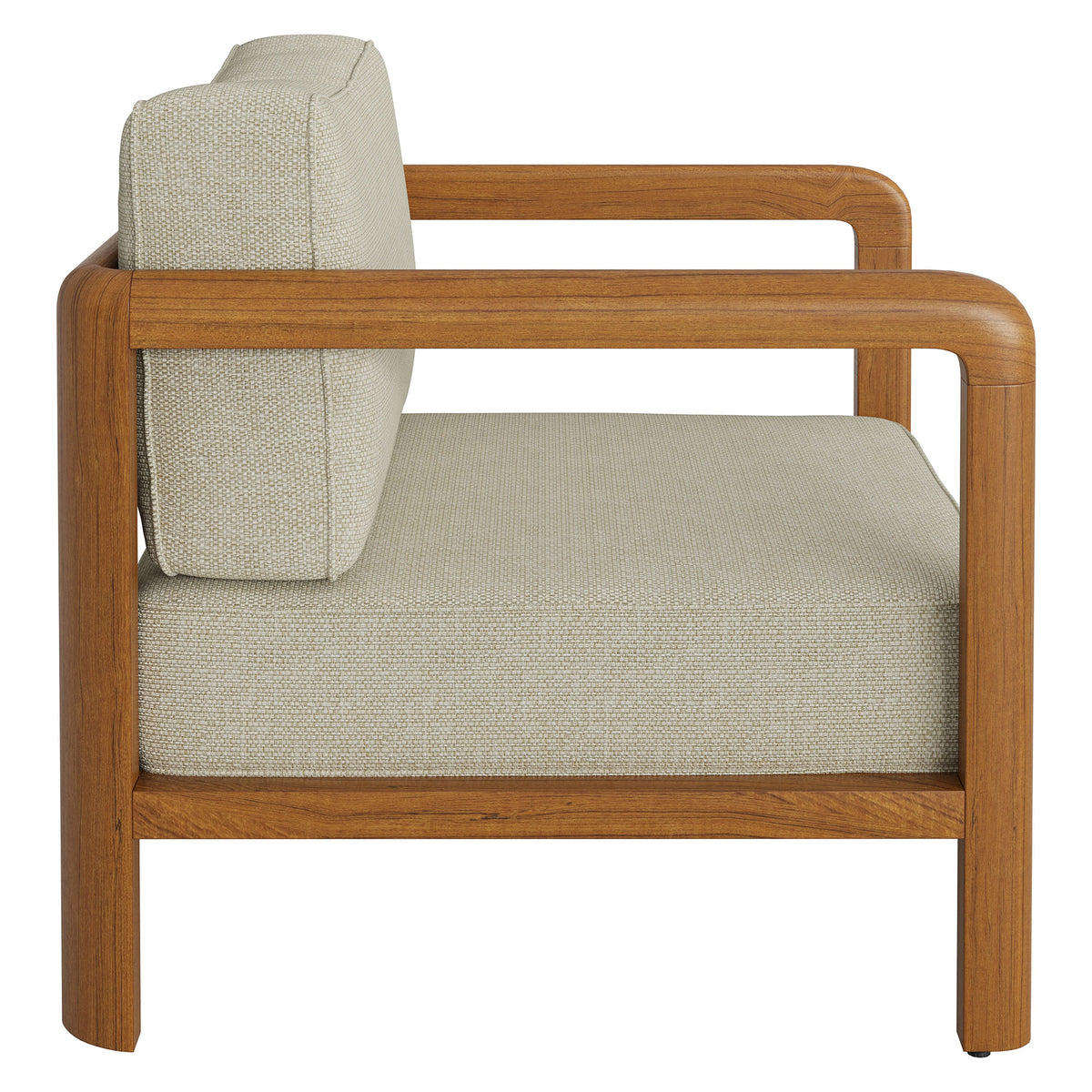 Kona Outdoor Patio Teak Wood Armchair